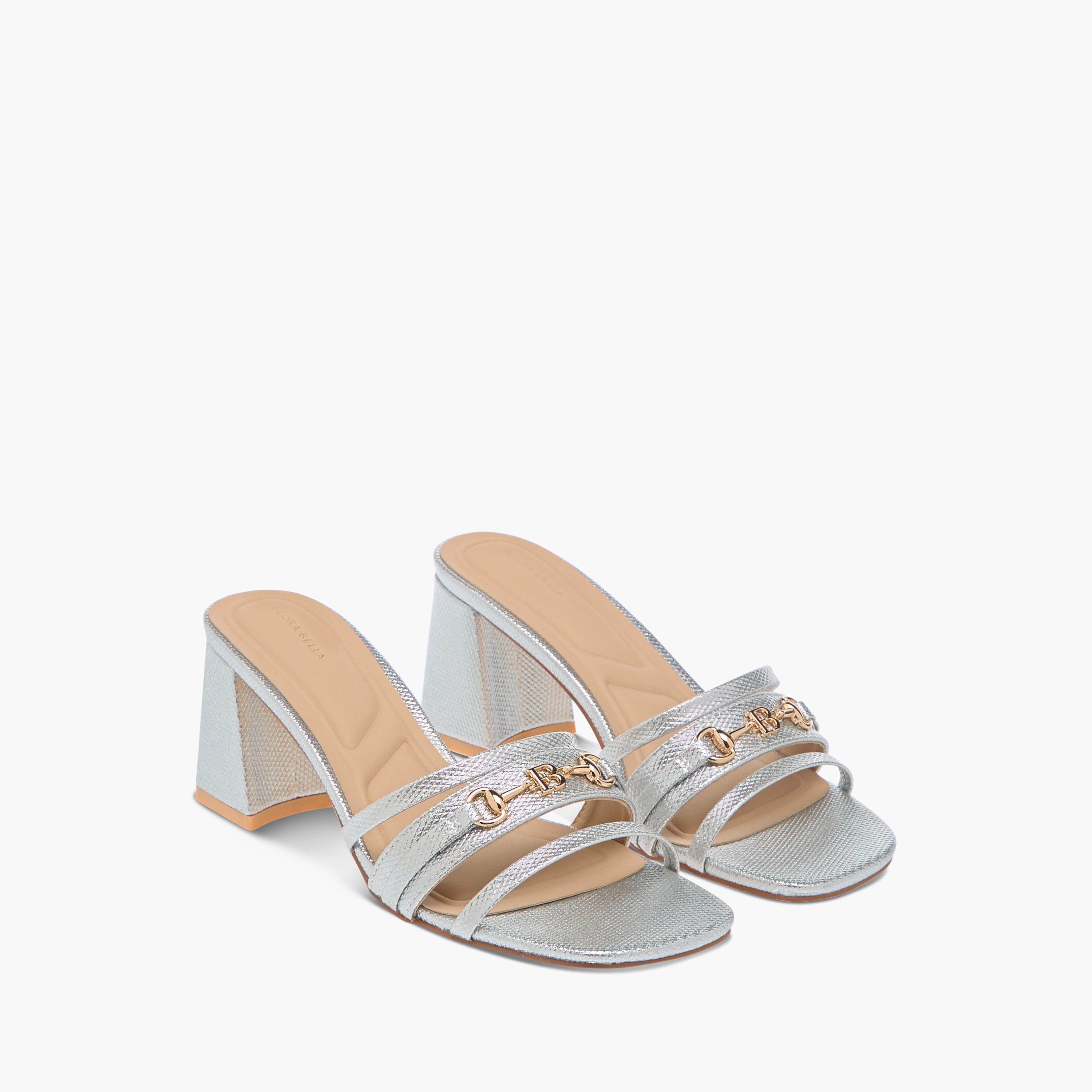 Flora Bella Metal Accent Slip-On Sandals with Block Heels-women-shoes-sandals-heeled-image-1