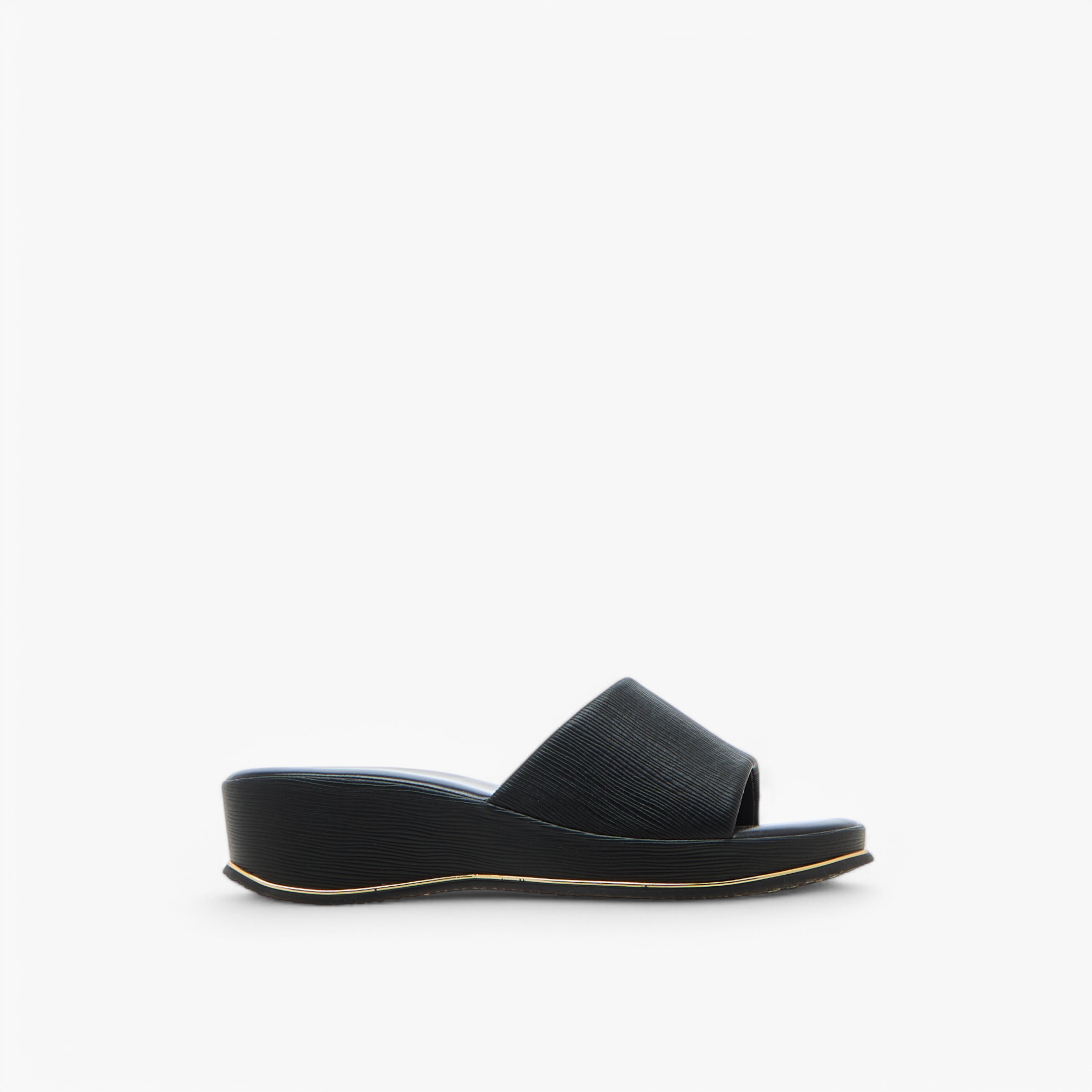 Flora Bella Textured Slip-On Sandals with Wedge Heel-women-shoes-sandals-heeled-image-3