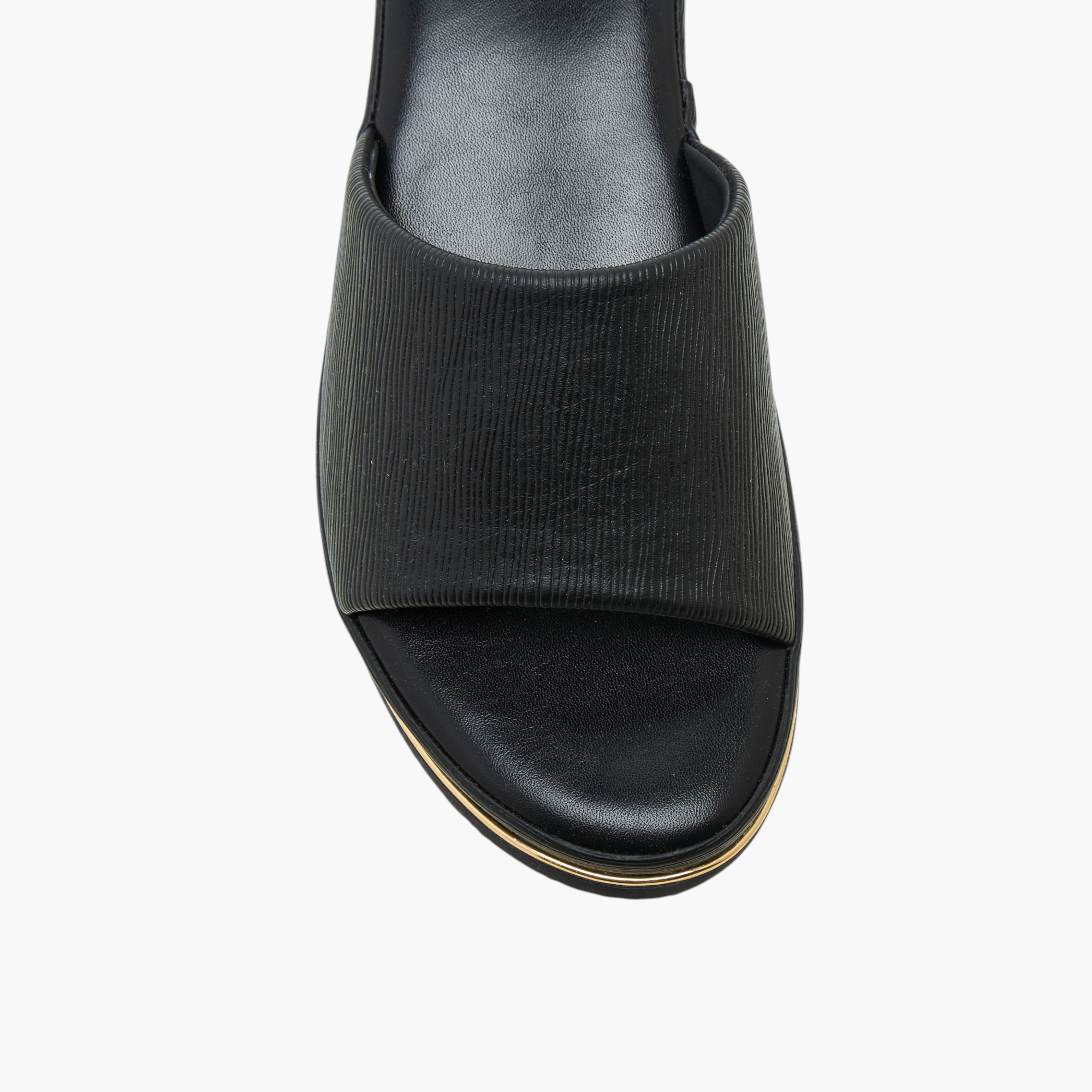 Flora Bella Textured Slip-On Sandals with Wedge Heel-women-shoes-sandals-heeled-image-4