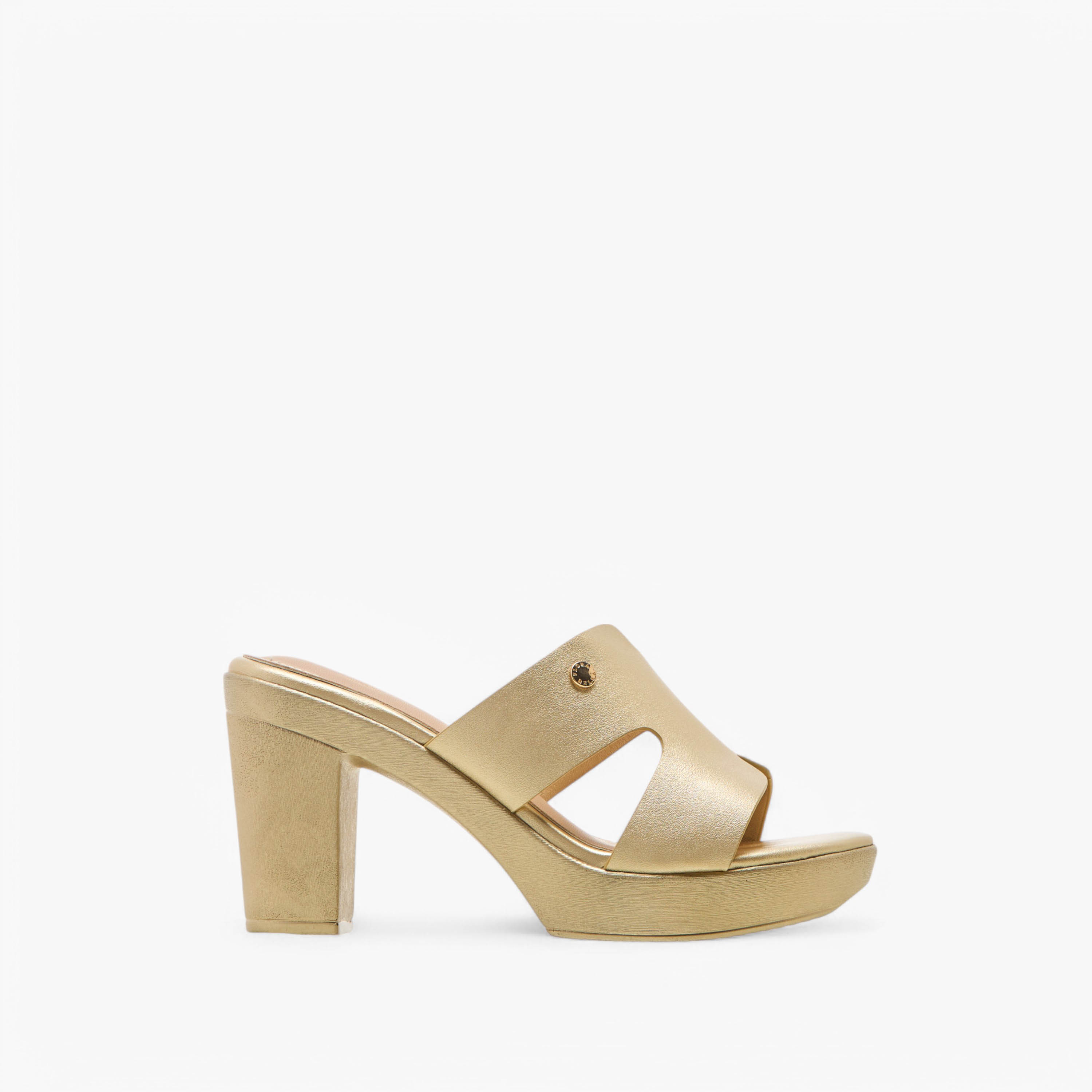 Flora Bella Cut Out Detail Slip-On Sandals with Platform Heels-women-shoes-sandals-heeled-image-3