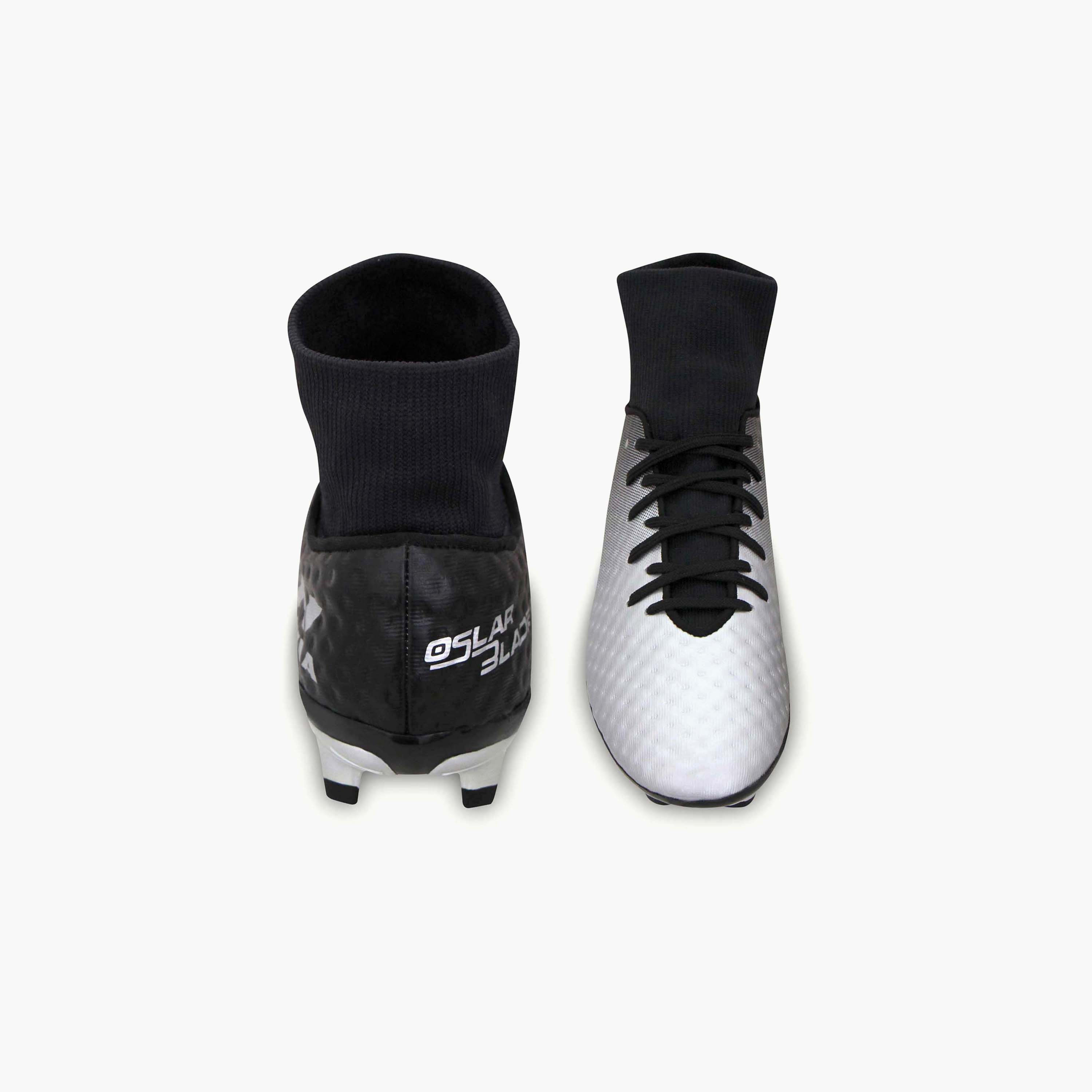 أحذية كرة قدم نيفيا أوسلار بليد 2.0 فضي/سوداء-sports-gear-football-shoes-firmground-image-6