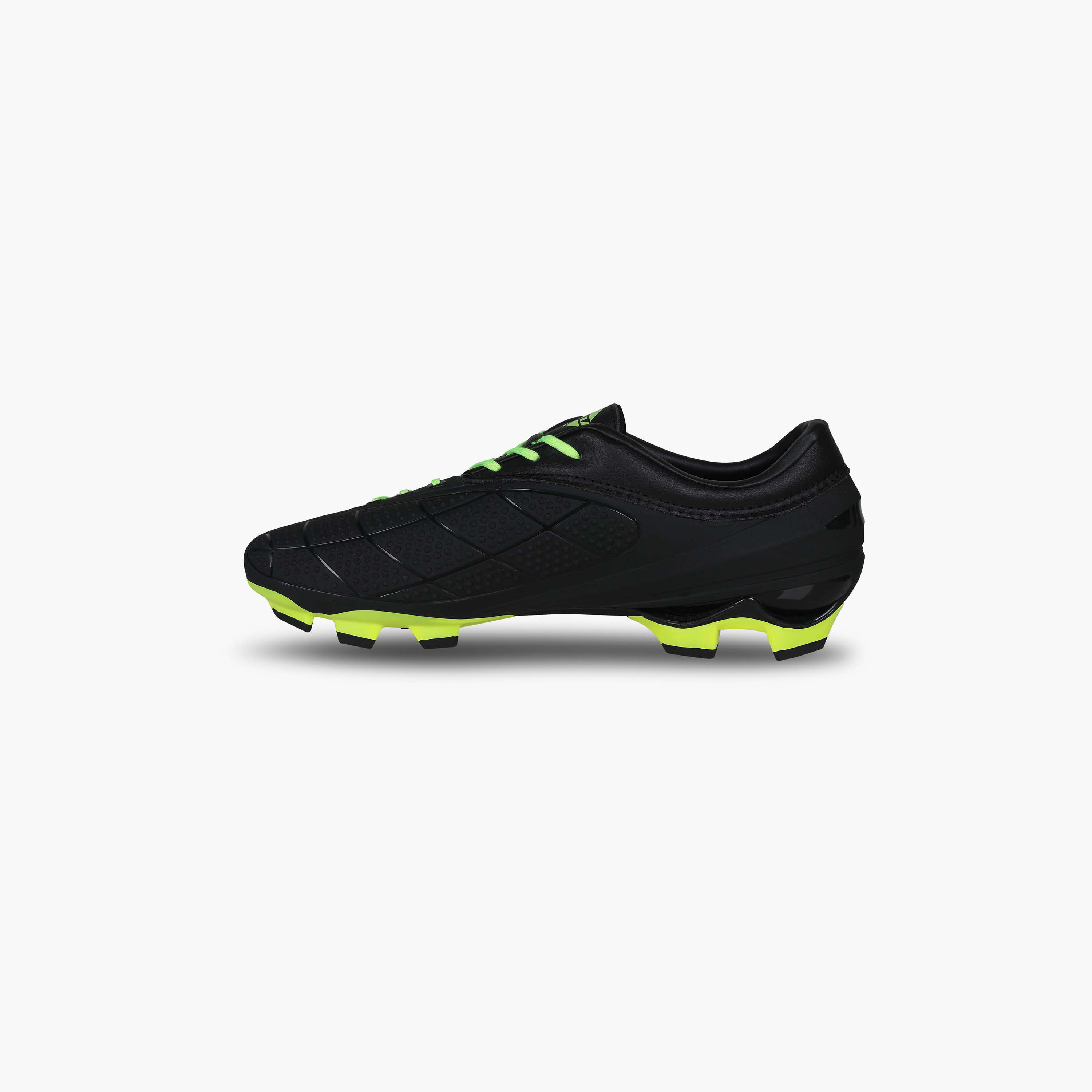 نيفيا دومينيتور 2.0 أحذية كرة قدم سوداء-sports-gear-football-shoes-firmground-image-2
