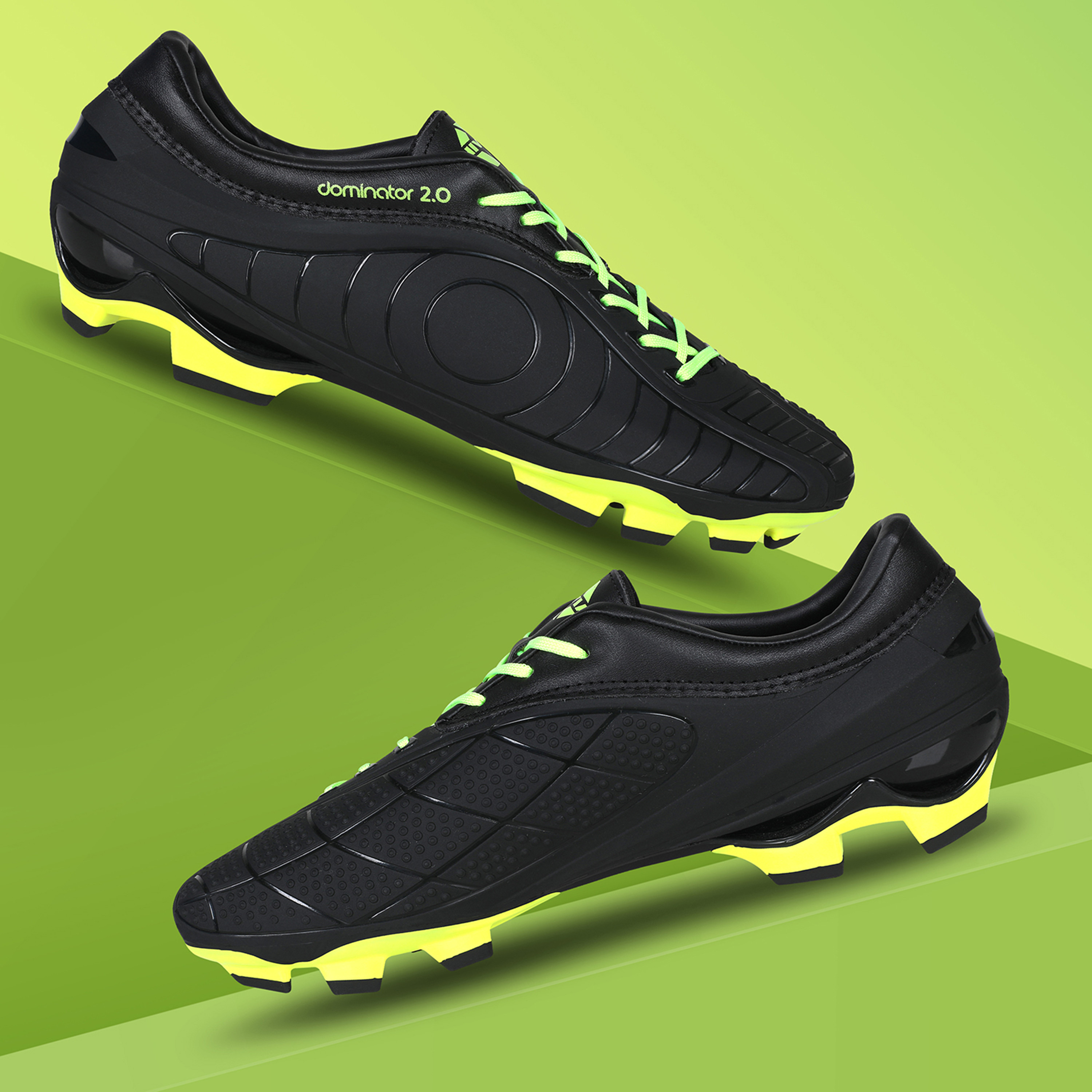 نيفيا دومينيتور 2.0 أحذية كرة قدم سوداء-sports-gear-football-shoes-firmground-image-9