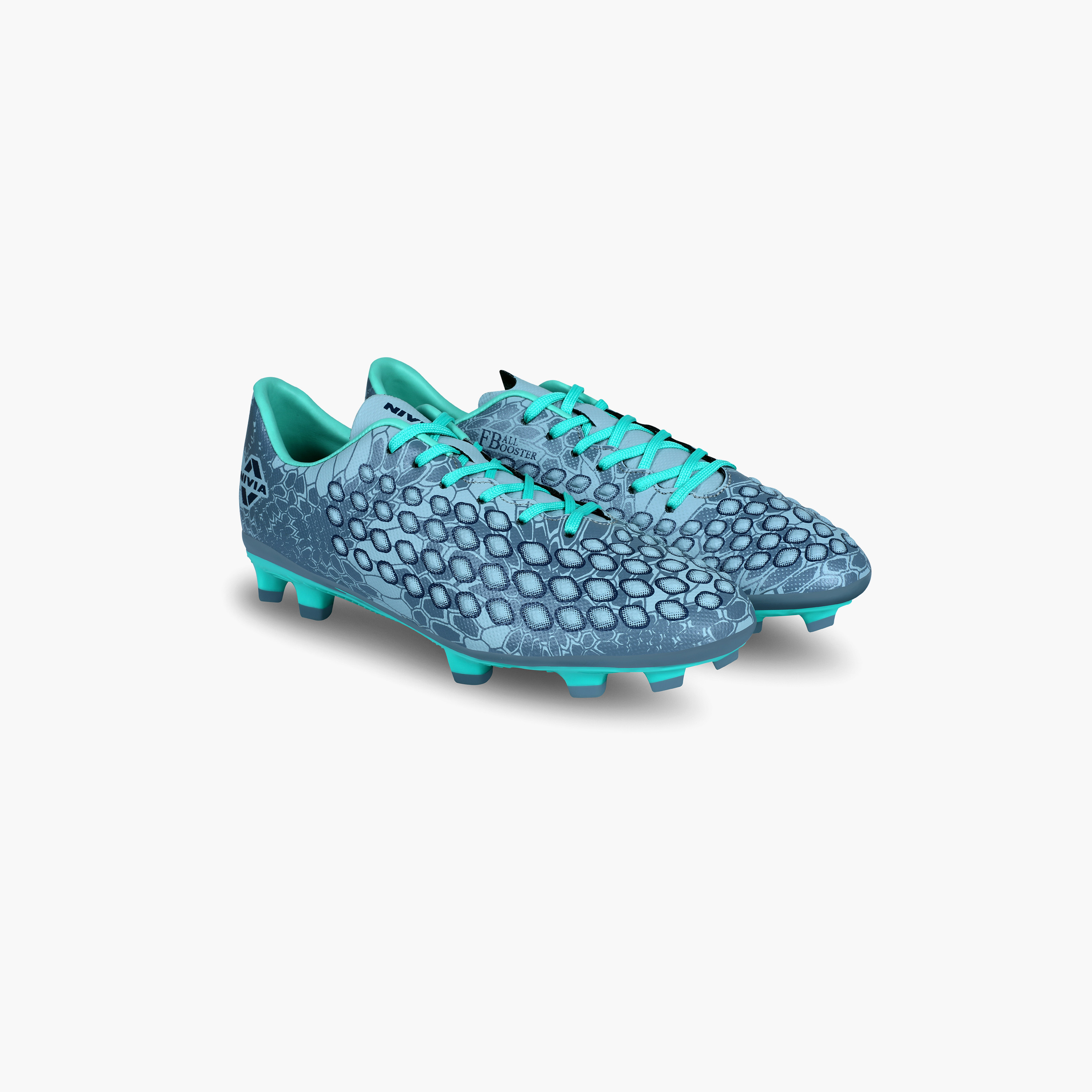 Nivia Reptile Grey/Green Football Shoes-sports-gear-football-shoes-firmground-image-6