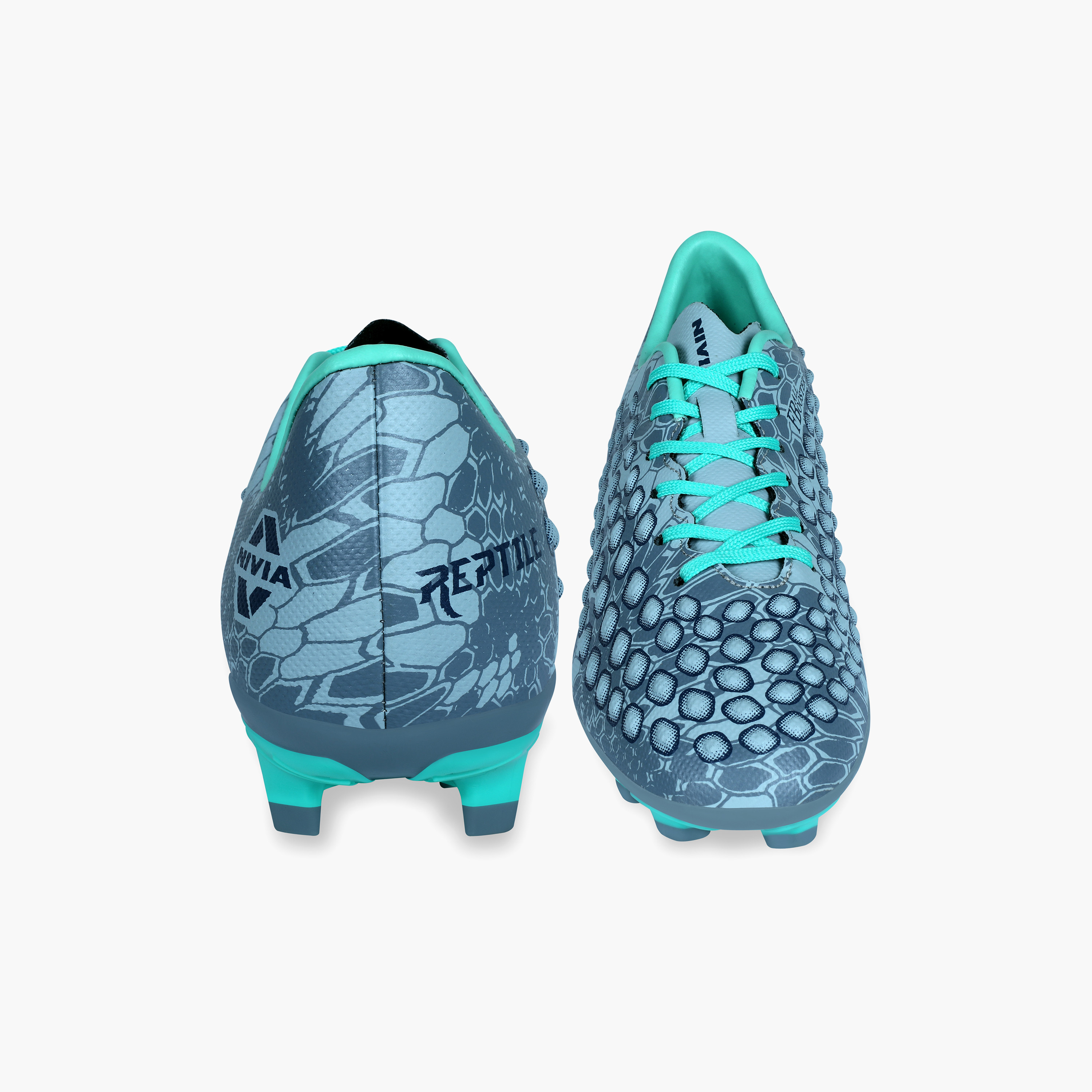 Nivia Reptile Grey/Green Football Shoes-sports-gear-football-shoes-firmground-image-7