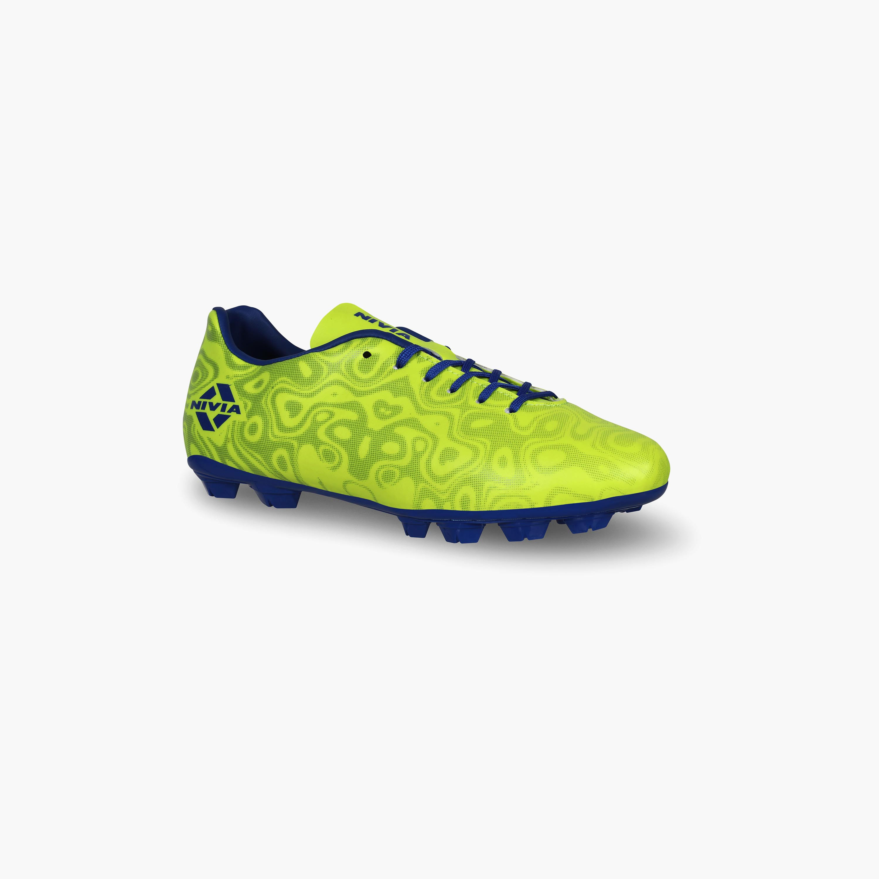 حذاء كرة قدم من نيفيا كاربونيت 5.0 بلون أخضر كبريتي-sports-gear-football-shoes-firmground-image-1