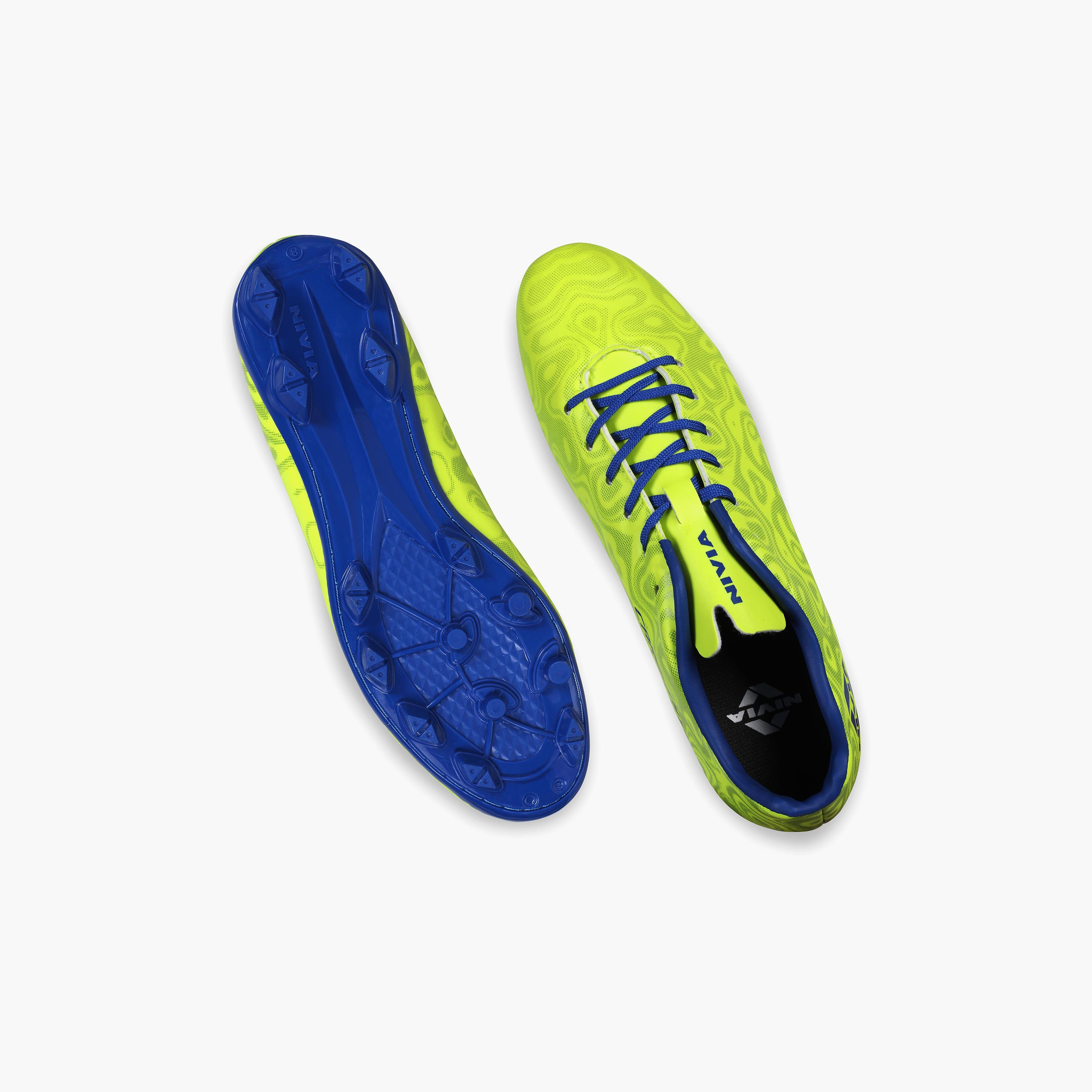 Nivia Carbonite 5.0 Sulphur Green Football Shoes-sports-gear-football-shoes-firmground-image-8