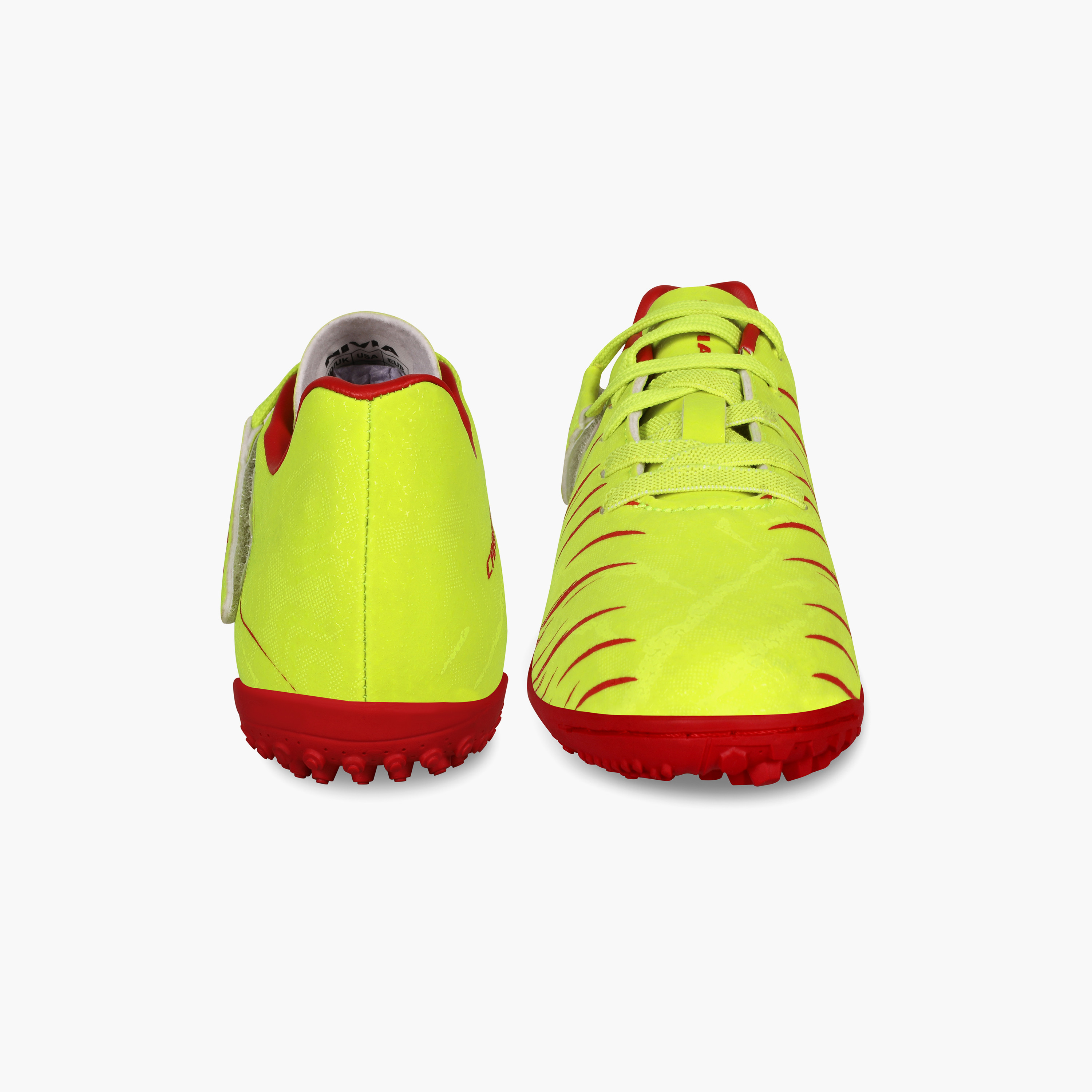 Nivia Carbonite 6.0 Kids Turf Sulphur Green Futsal Shoes-sports-boys-shoes-image-7