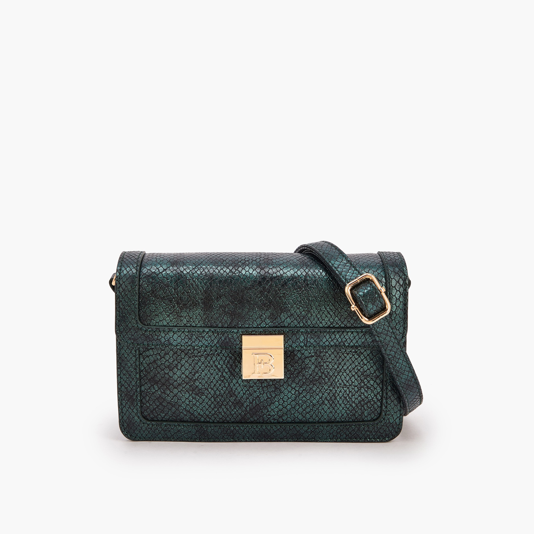 Flora Bella Textured Crossbody Bag with Detachable Shoulder Strap-women-bagsandwallets-handbags-image-1