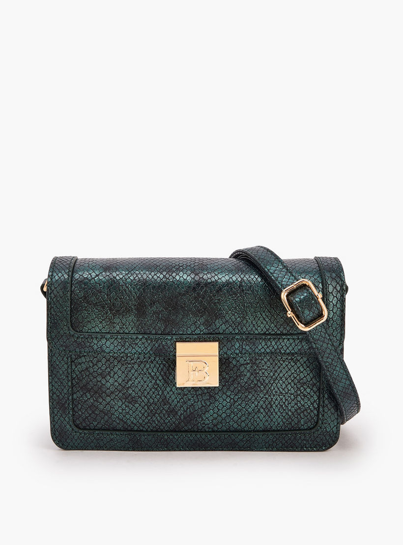 Flora Bella Textured Crossbody Bag with Detachable Shoulder Strap-women-bagsandwallets-handbags-image-1