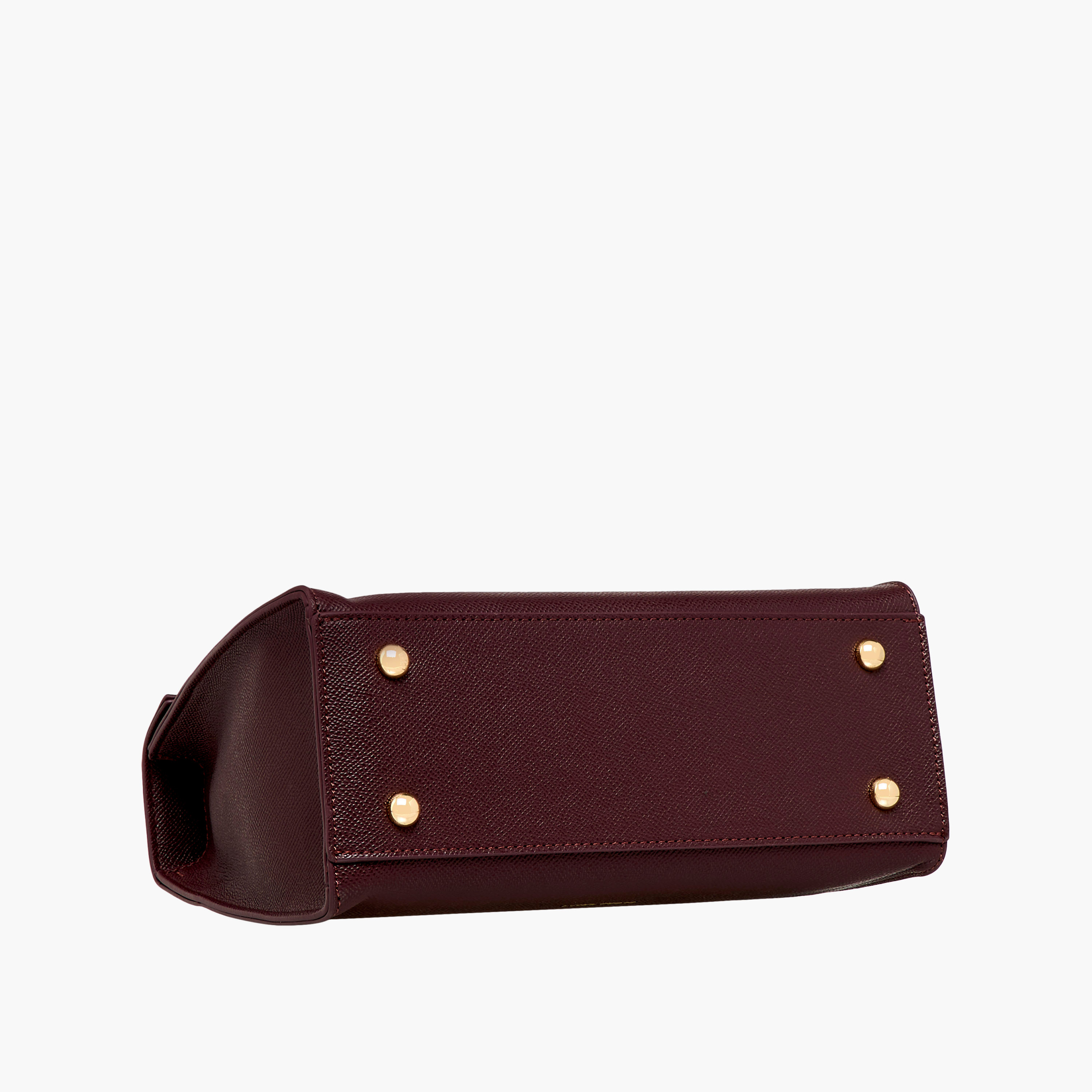 Flora Bella Textured Satchel Bag with Detachable Strap and Flap Closure-women-bagsandwallets-handbags-image-7