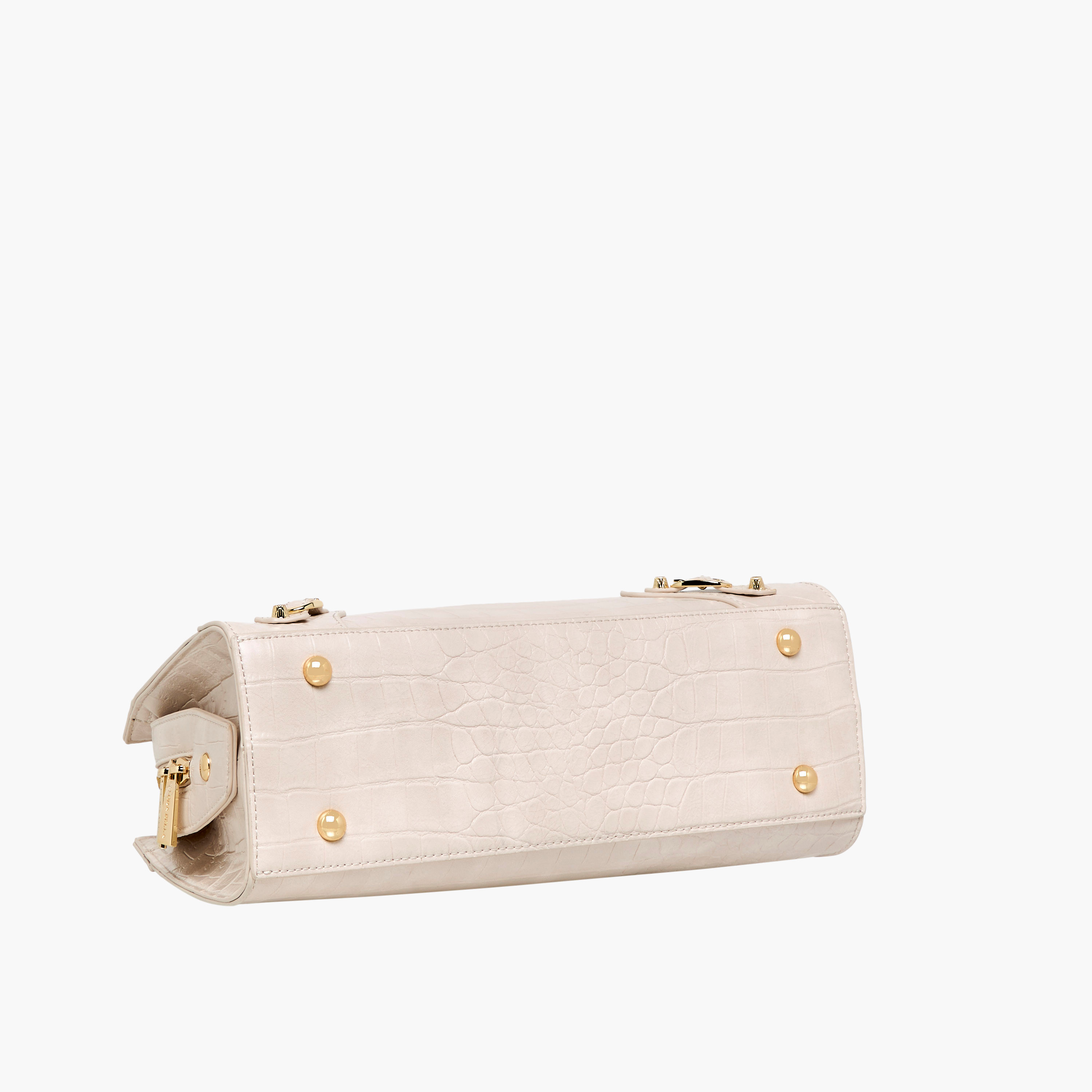 شنطة توت بارزة الملمس بحزام قابل للفصل وسحاب إغلاق من فلورا بيلا-women-bagsandwallets-handbags-image-7