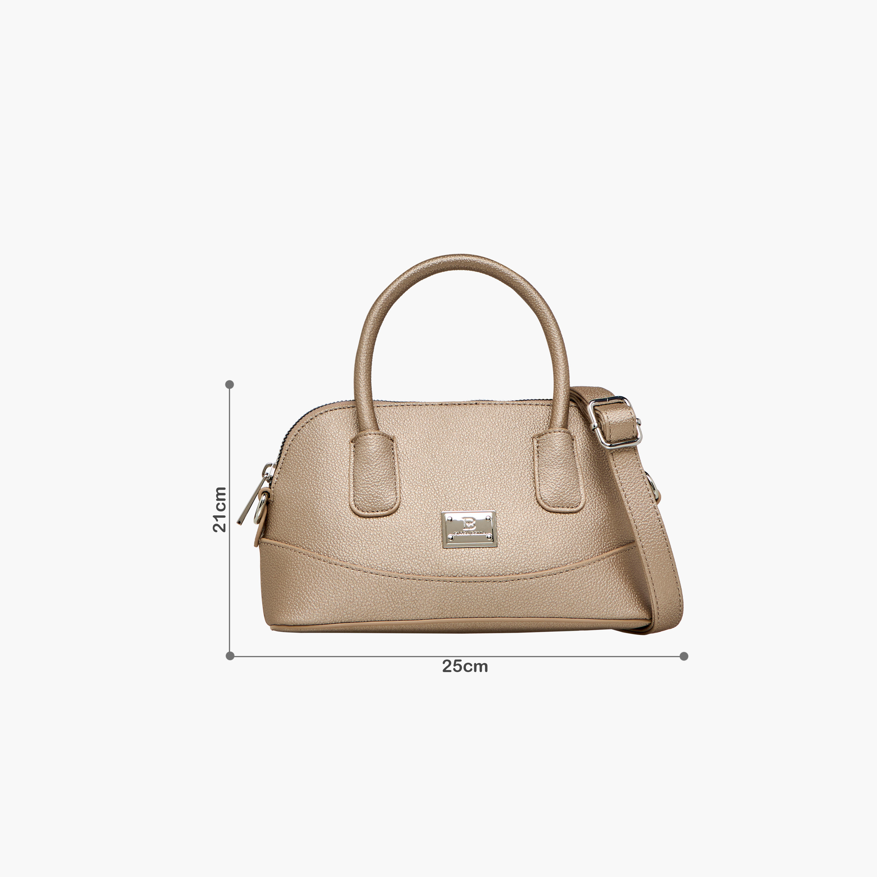 شنطة كروس بودي بارزة الملمس بحزام قابل للفصل وسحاب إغلاق من فلورا بيلا-women-bagsandwallets-handbags-image-2