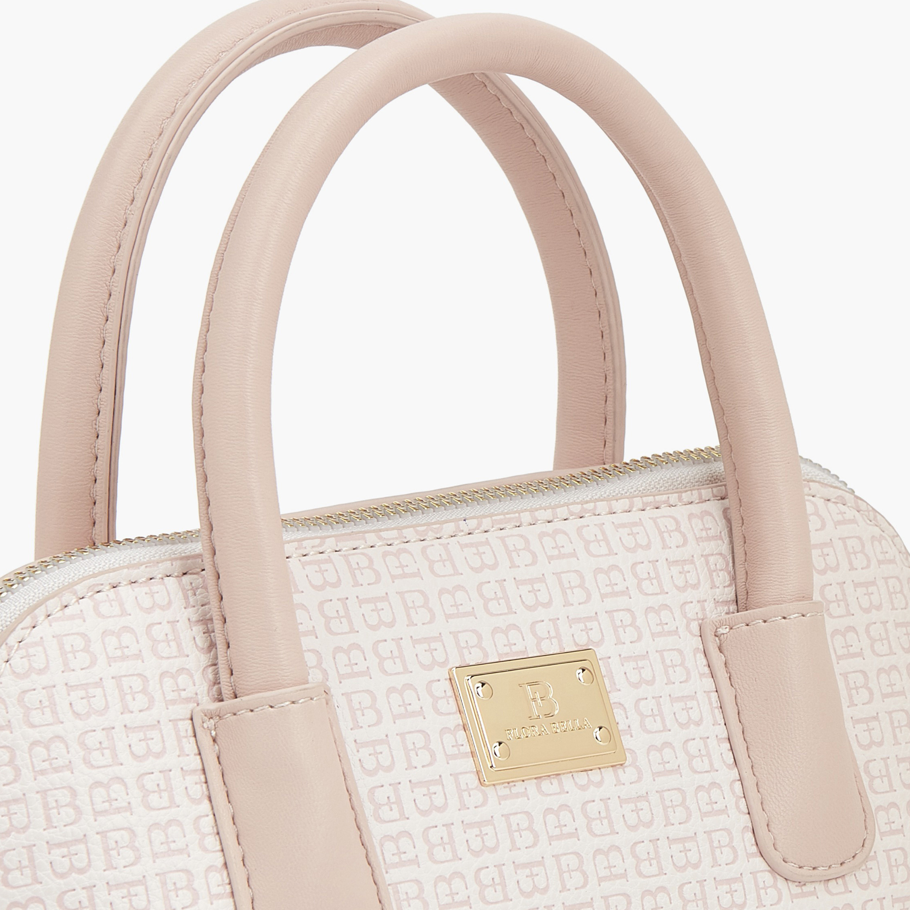 شنطة ساتشل بطبعات مونوجرام وحزام قابل للفصل من فلورا بيلا-women-bagsandwallets-handbags-image-5