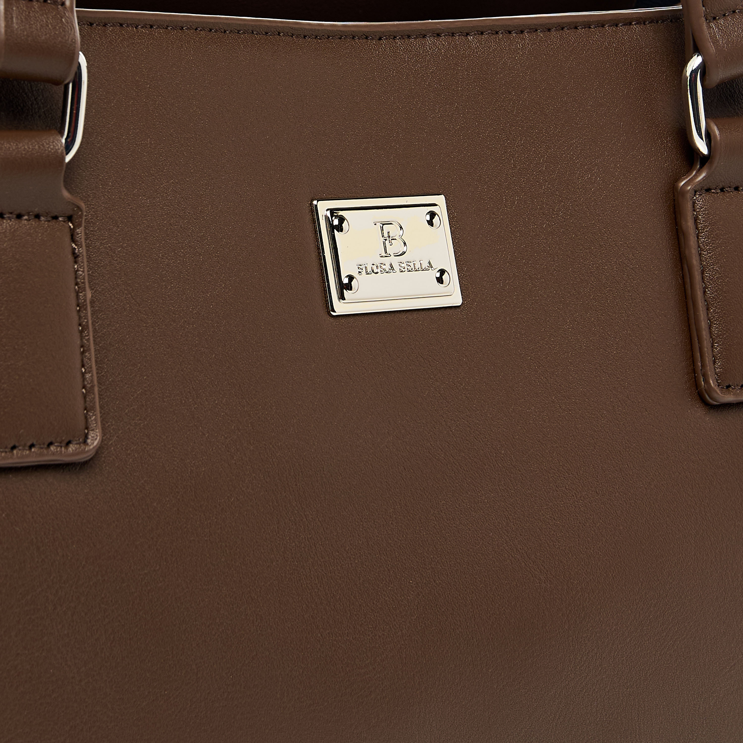 Flora Bella Solid Shoulder Bag with Double Handle and Zip Closure-women-bagsandwallets-handbags-image-4