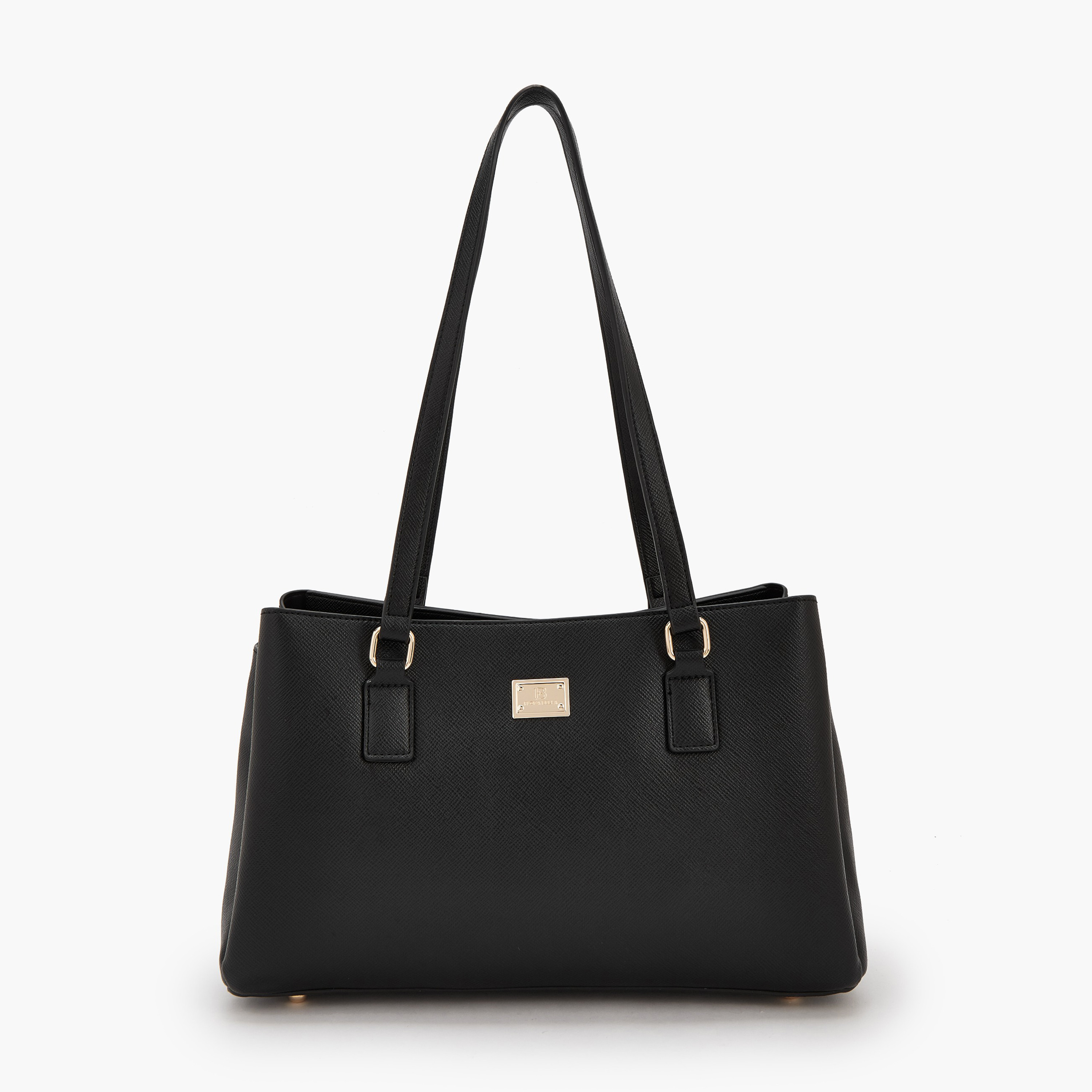 شنطة كتف سادة بسحاب إغلاق من فلورا بيلا-women-bagsandwallets-handbags-image-1