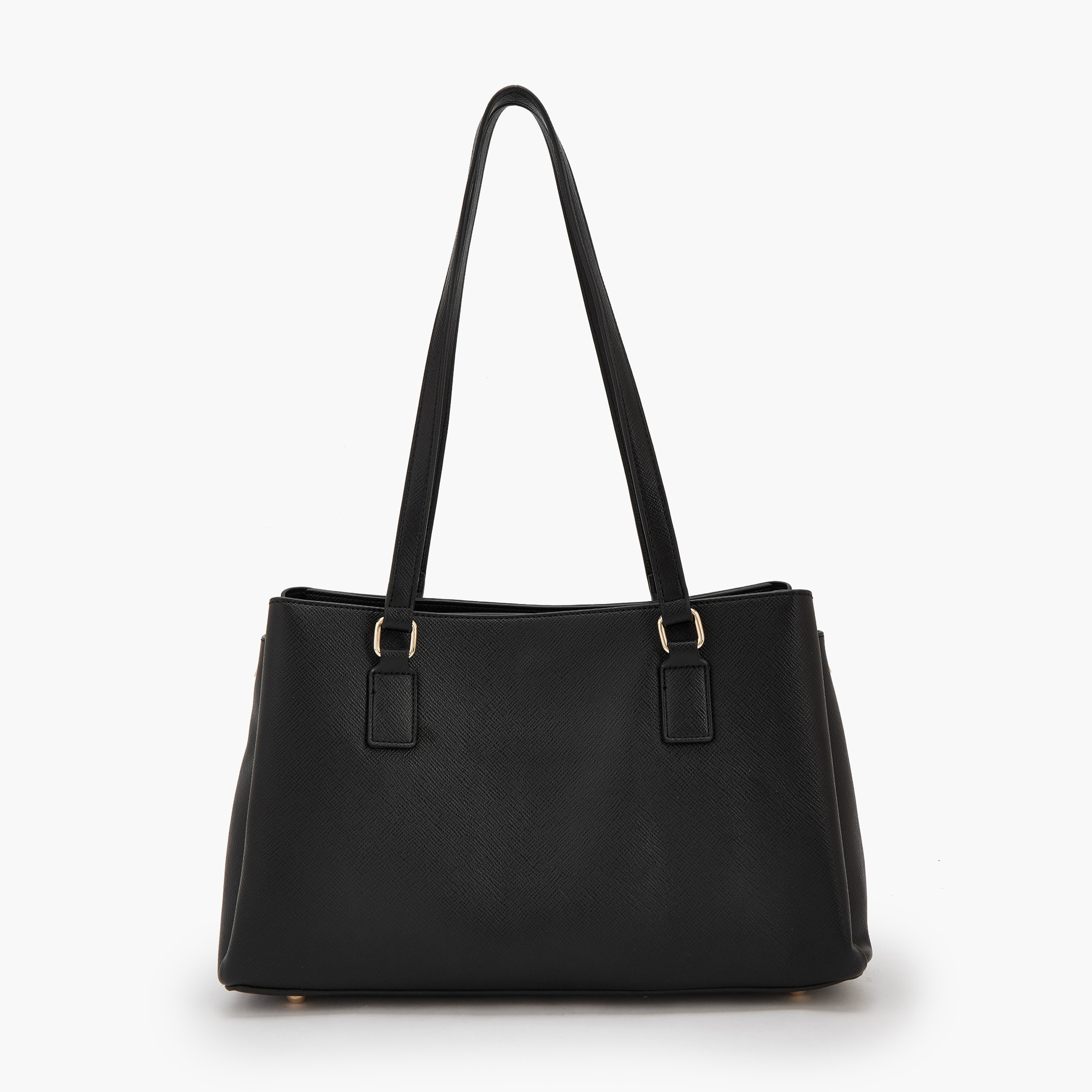 شنطة كتف سادة بسحاب إغلاق من فلورا بيلا-women-bagsandwallets-handbags-image-4