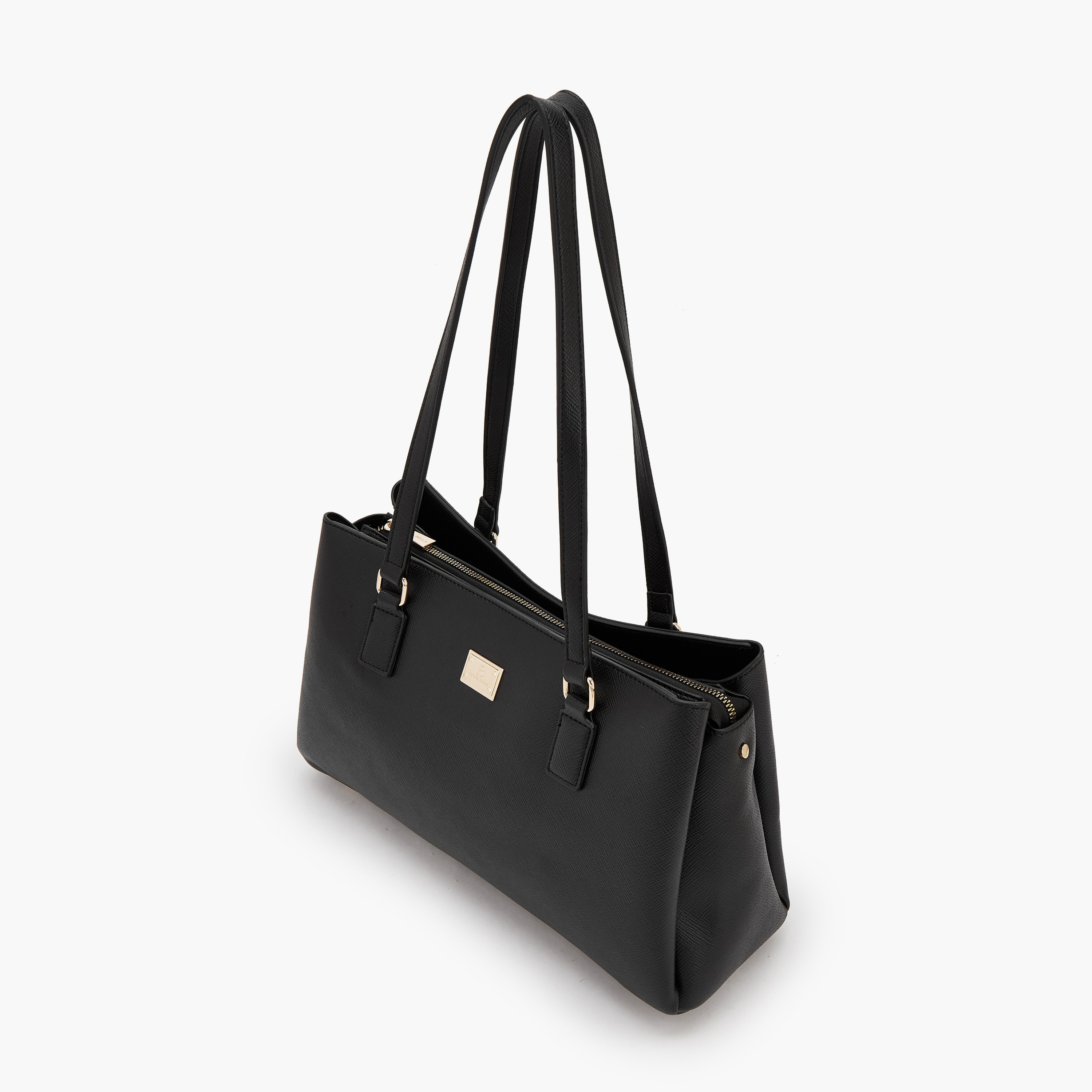 شنطة كتف سادة بسحاب إغلاق من فلورا بيلا-women-bagsandwallets-handbags-image-5