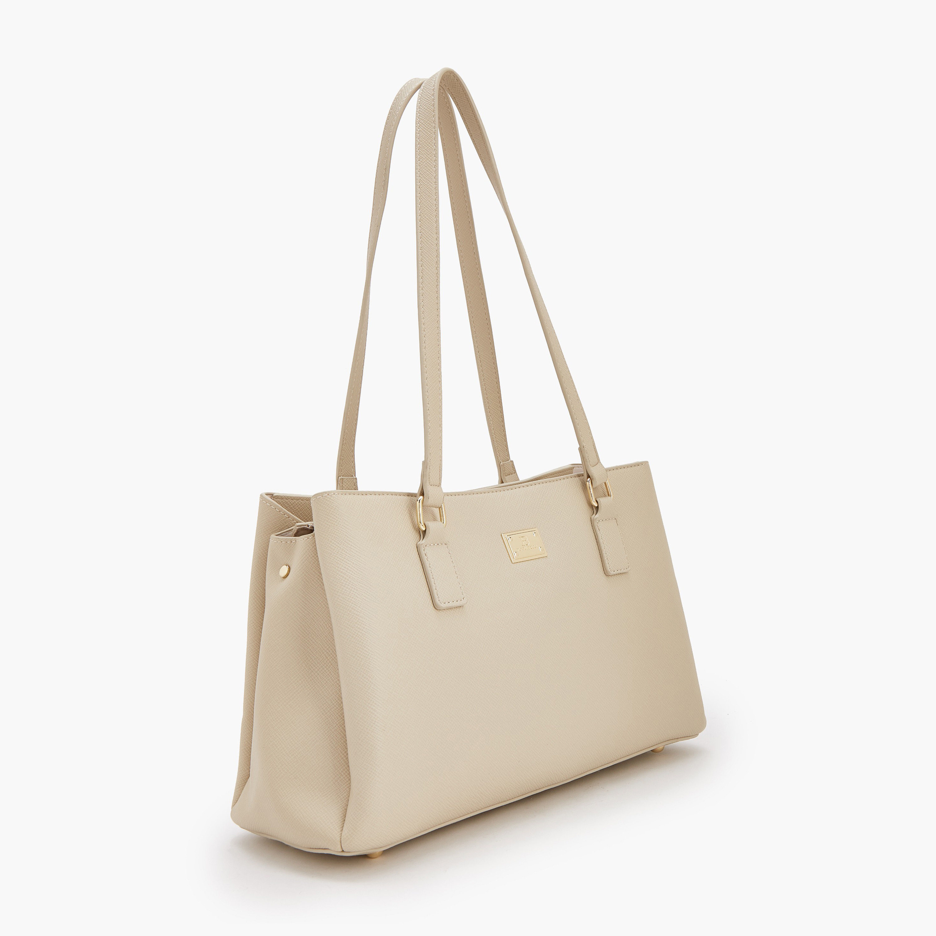 شنطة كتف سادة بسحاب إغلاق من فلورا بيلا-women-bagsandwallets-handbags-image-2