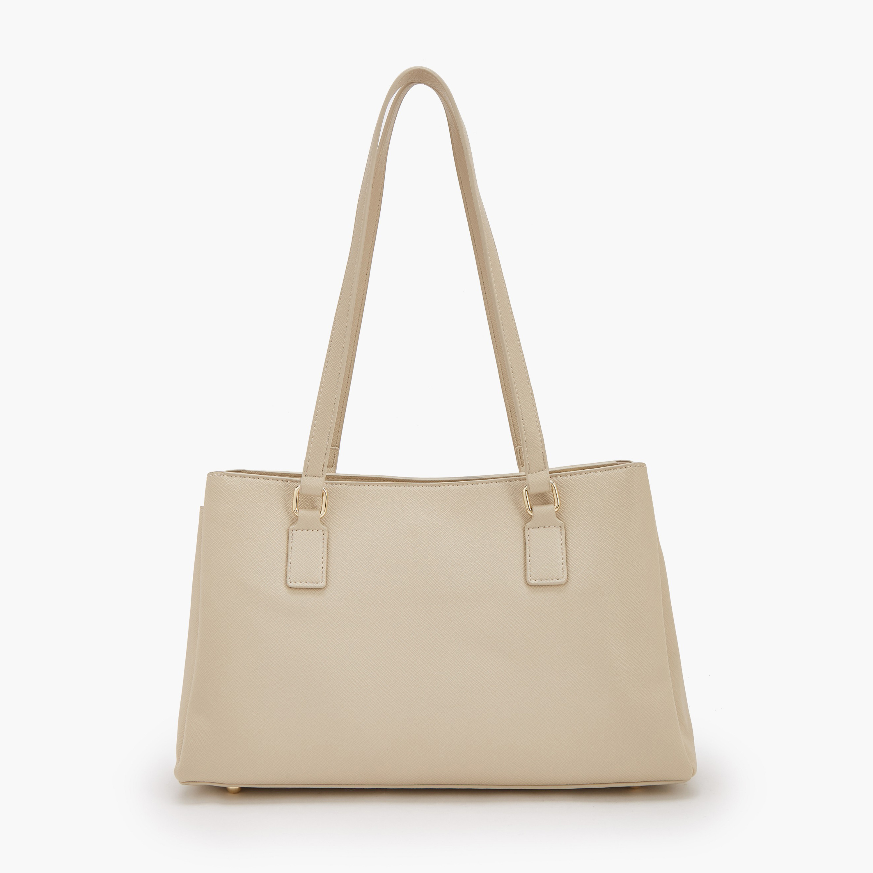 شنطة كتف سادة بسحاب إغلاق من فلورا بيلا-women-bagsandwallets-handbags-image-4