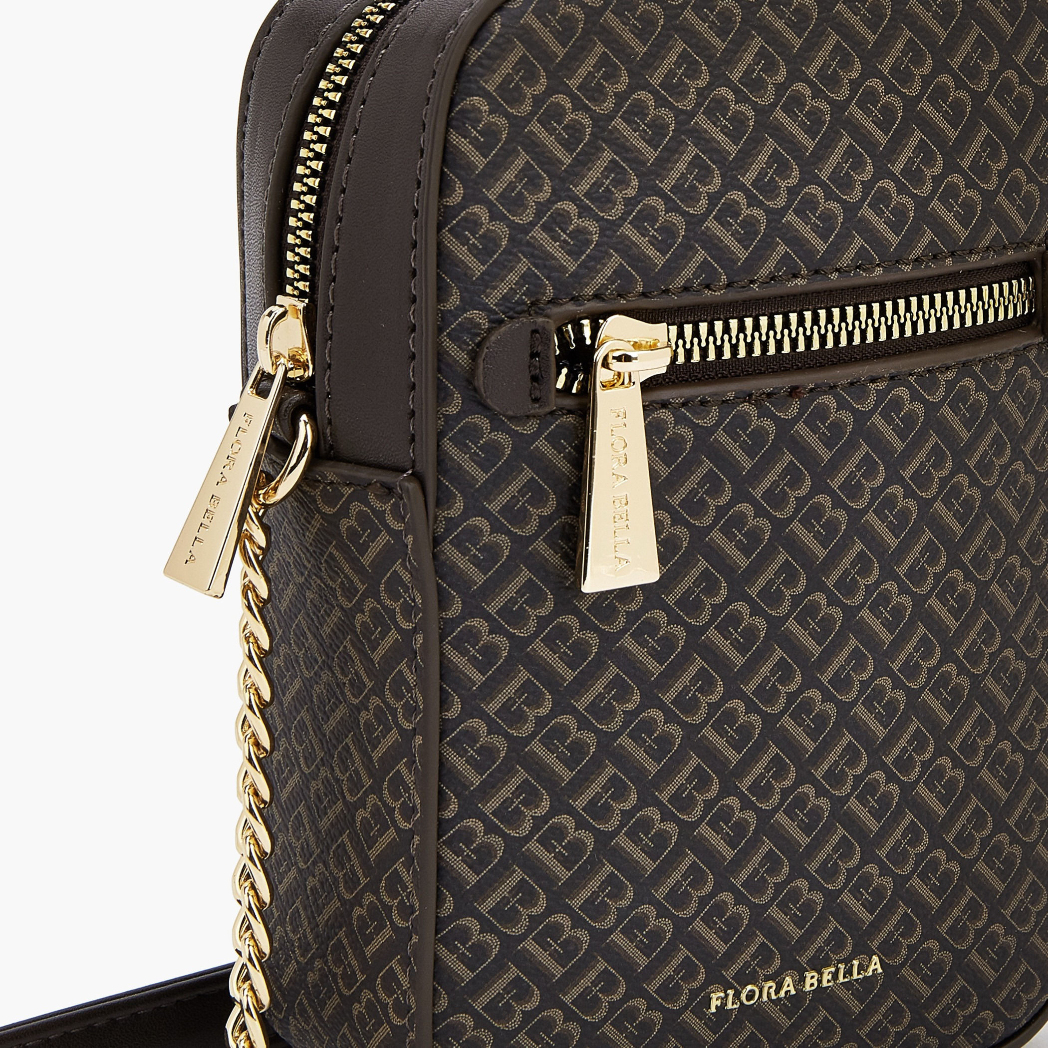 شنطة كروس بودي سادة مع حزام قابل للتعديل من فلورا بيلا-women-bagsandwallets-handbags-image-7