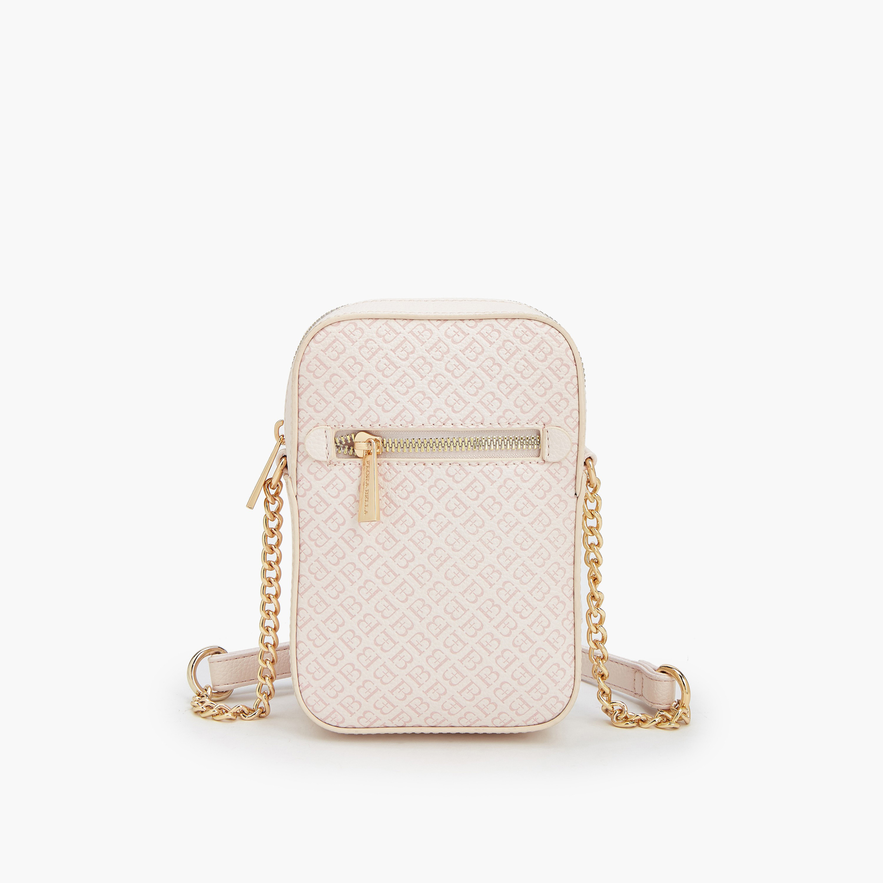 Flora Bella Monogram Print Crossbody Bag with Zip Closure-women-bagsandwallets-handbags-image-1
