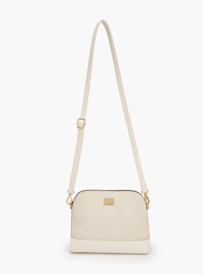 شنطة كروس بودي بارزة الملمس بحزام كتف قابل للفصل من فلورا بيلا-women-bagsandwallets-handbags-image-3