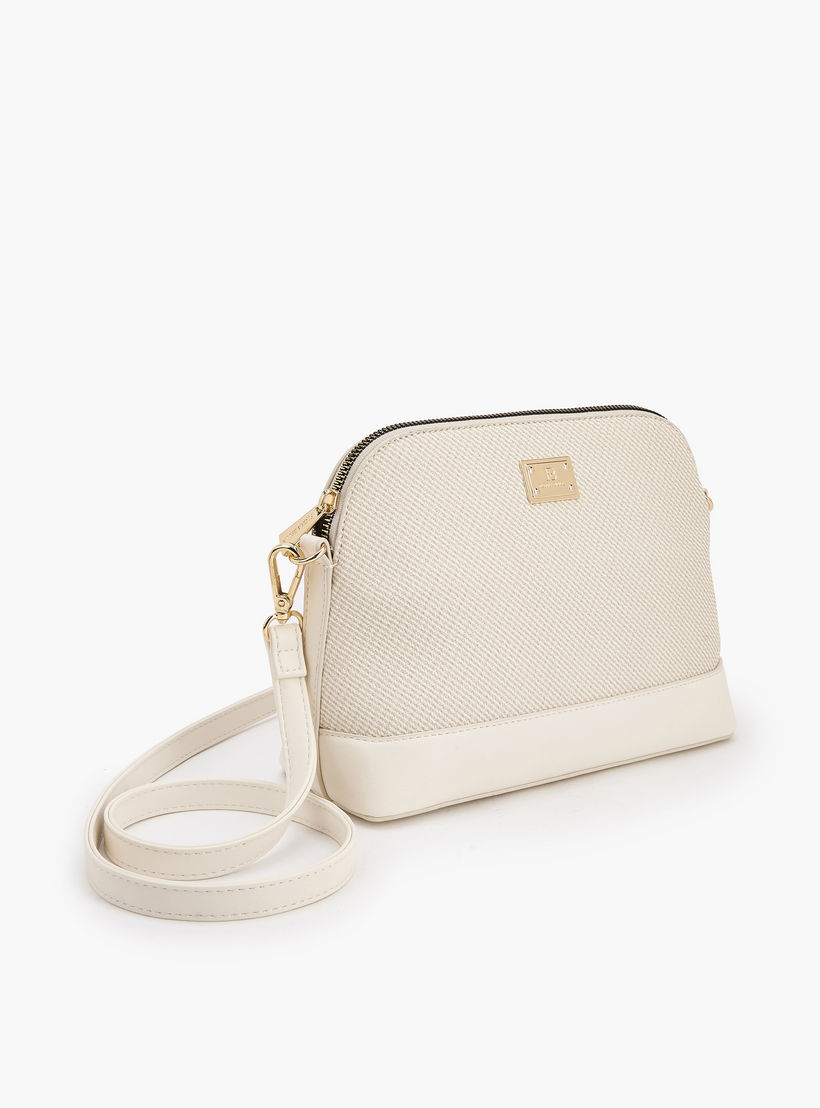 شنطة كروس بودي بارزة الملمس بحزام كتف قابل للفصل من فلورا بيلا-women-bagsandwallets-handbags-image-4