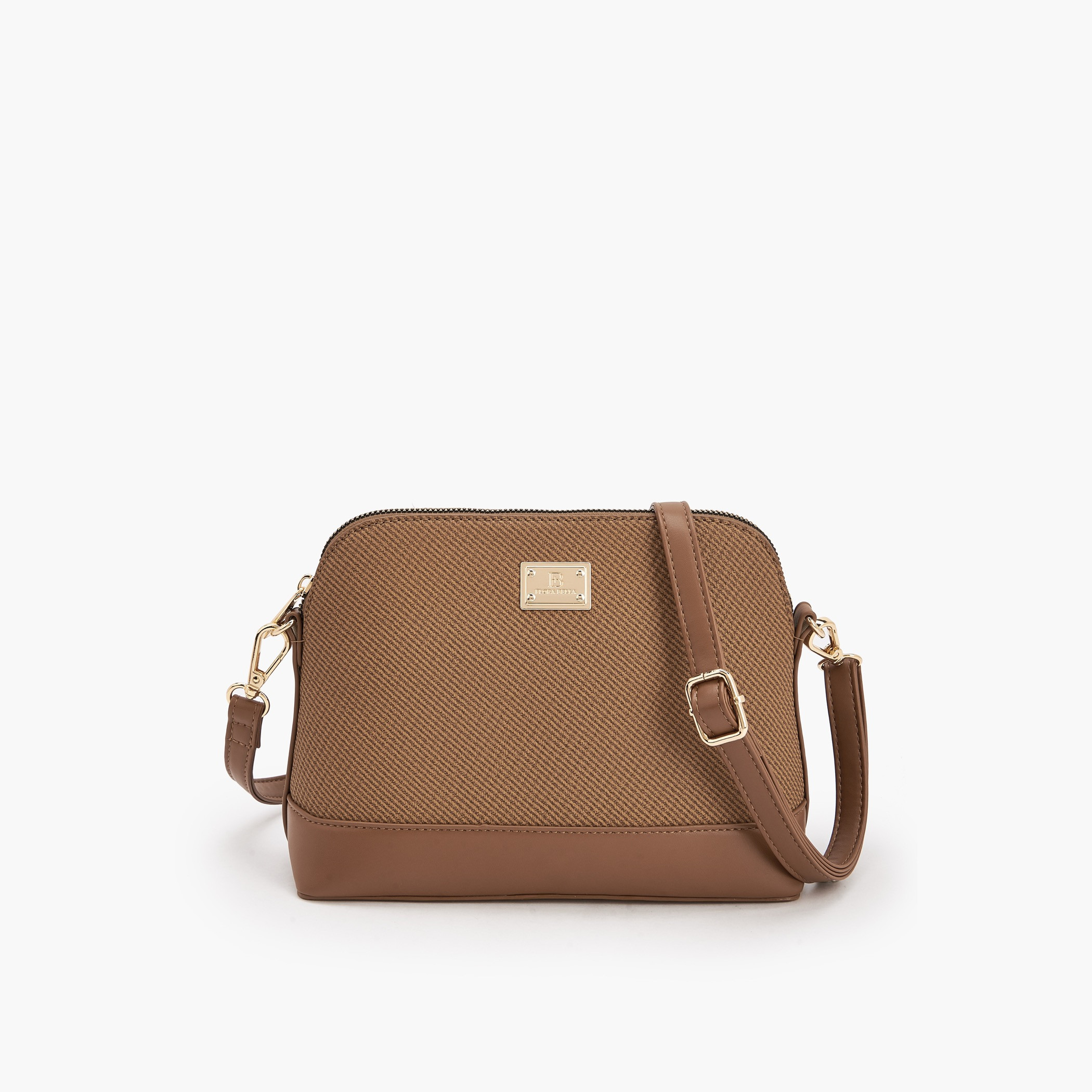 Flora Bella Textured Crossbody Bag with Detachable Shoulder Strap-women-bagsandwallets-handbags-image-1