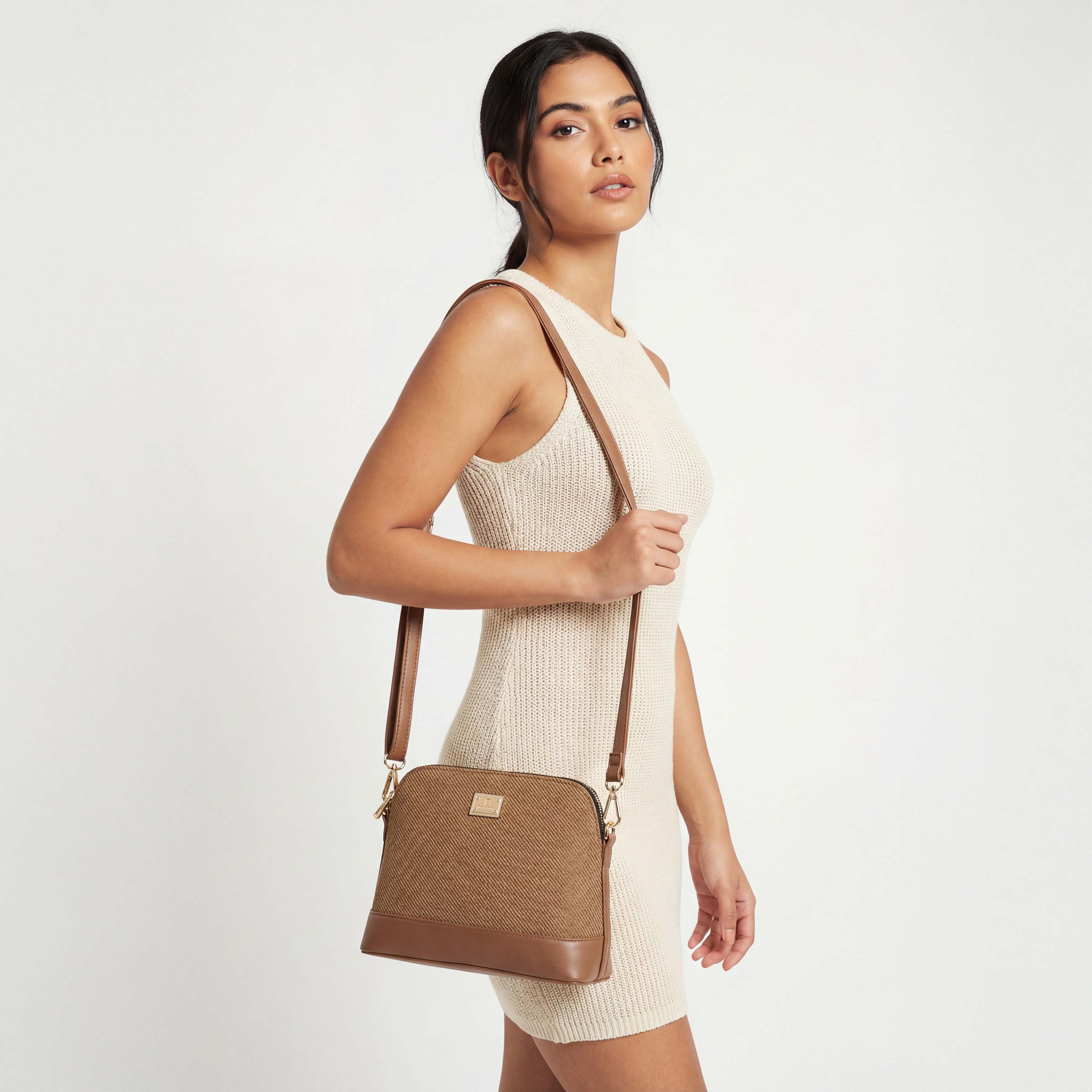 Flora Bella Textured Crossbody Bag with Detachable Shoulder Strap-women-bagsandwallets-handbags-image-2