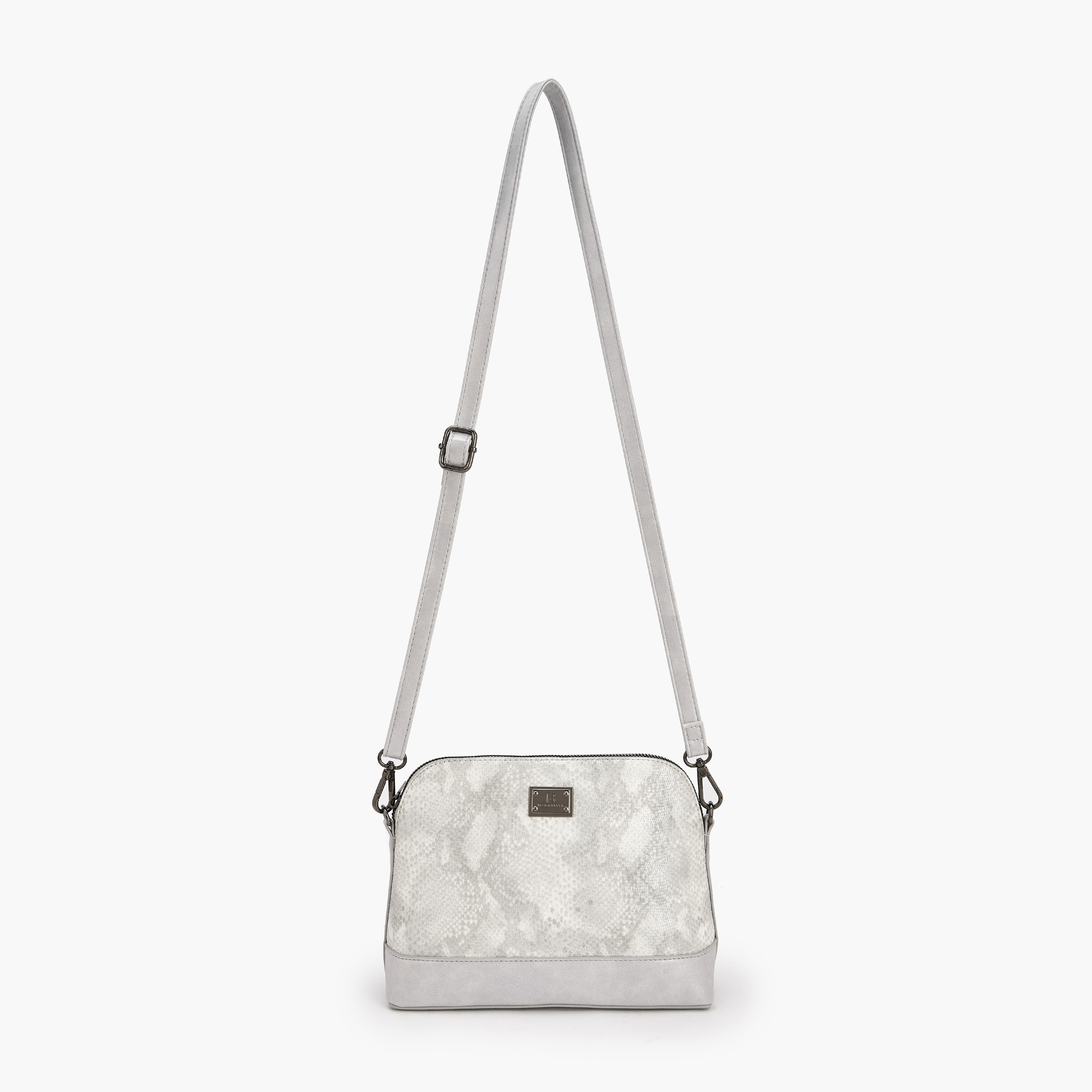 شنطة كروس بودي بارزة الملمس بحزام كتف قابل للفصل من فلورا بيلا-women-bagsandwallets-handbags-image-3