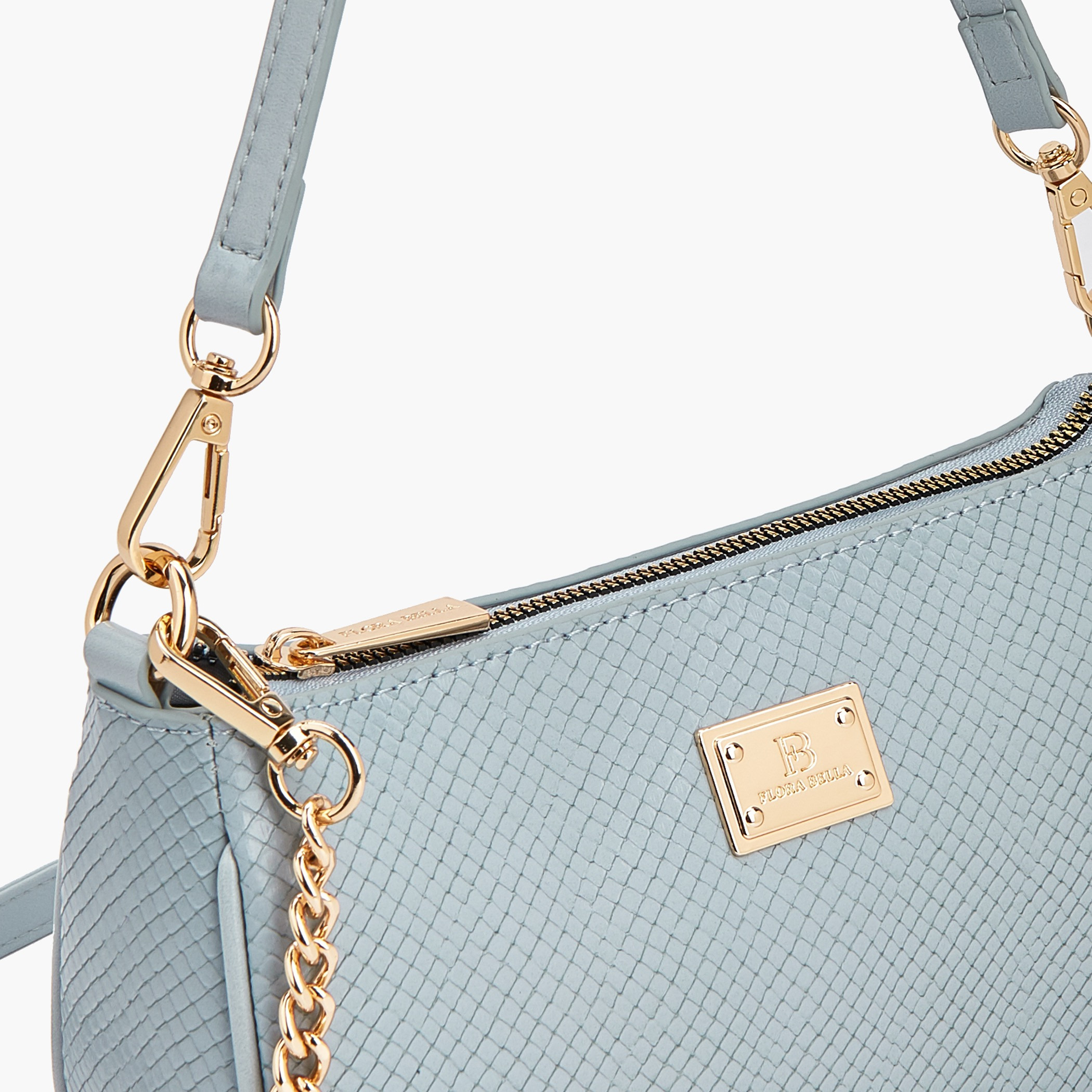 شنطة كتف بارزة الملمس مع حزام قابل للفصل للنساء من فلورا بيلا-women-bagsandwallets-handbags-image-5