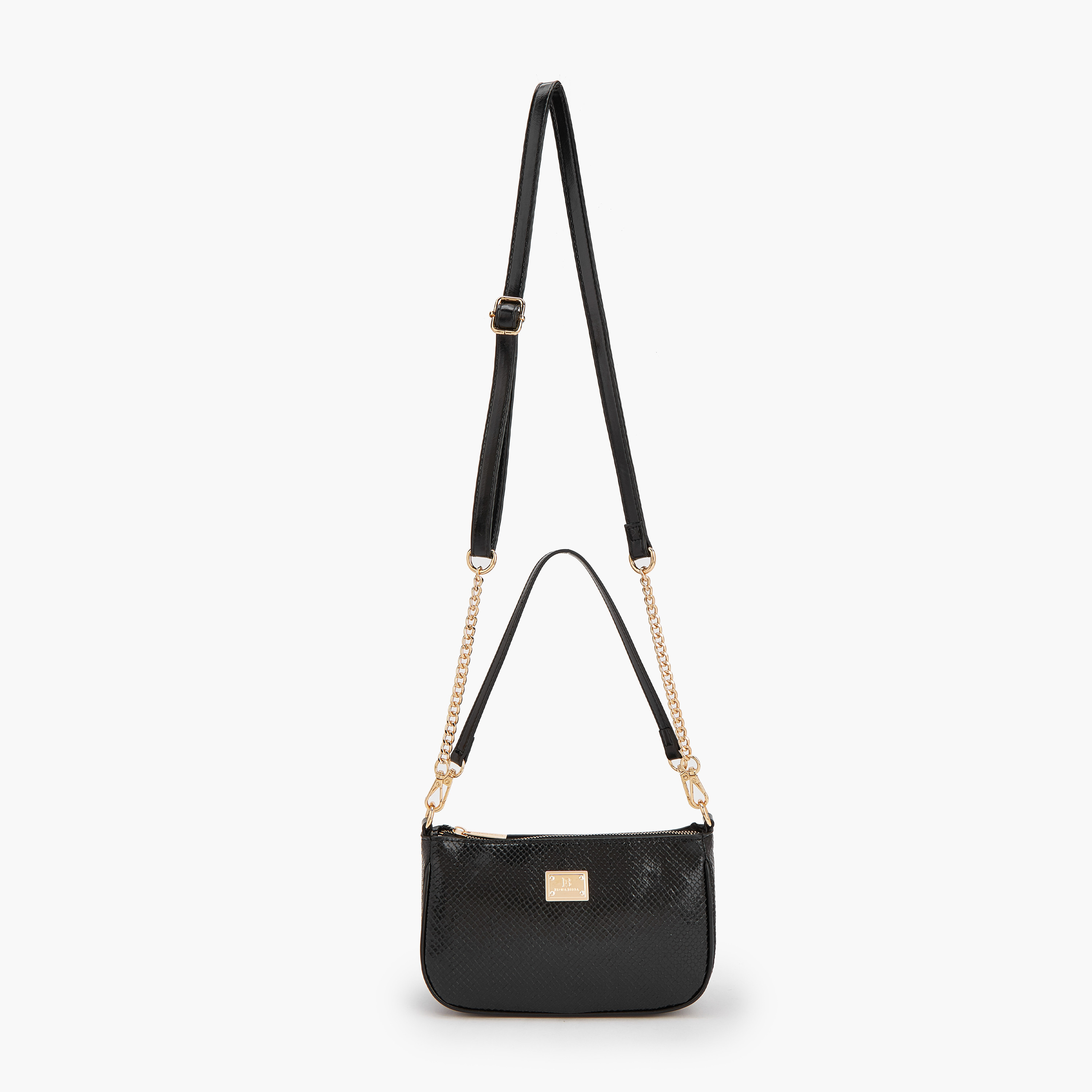 شنطة كتف بارزة الملمس مع حزام قابل للفصل للنساء من فلورا بيلا-women-bagsandwallets-handbags-image-3