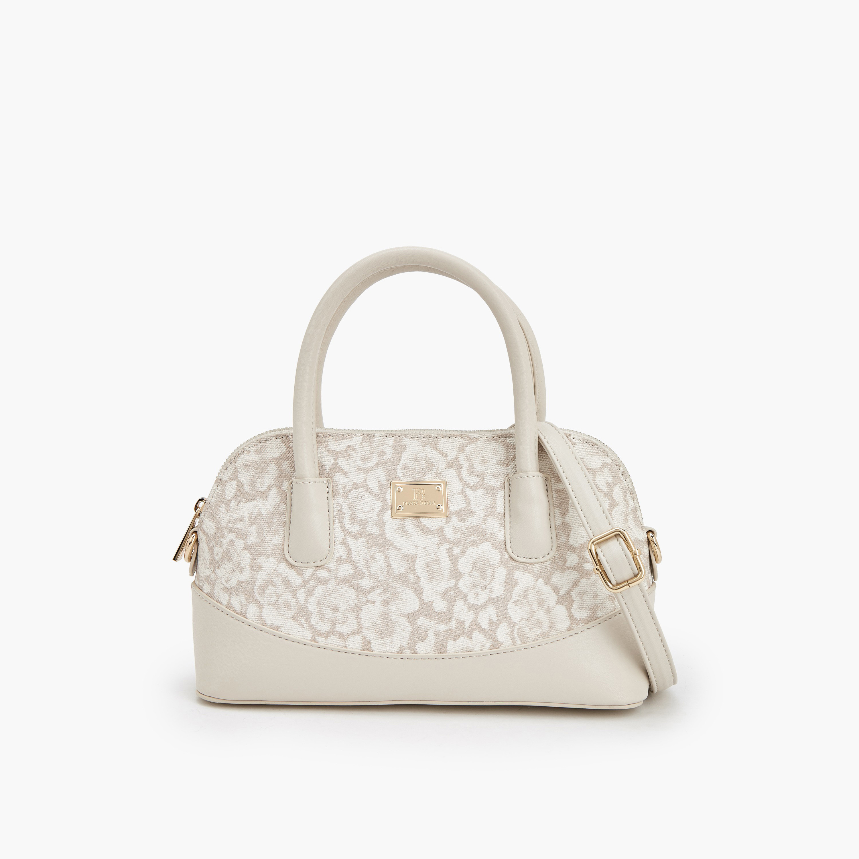 شنطة ساتشل بطبعات زهور وحزام قابل للفصل من فلورا بيلا-women-bagsandwallets-handbags-image-1