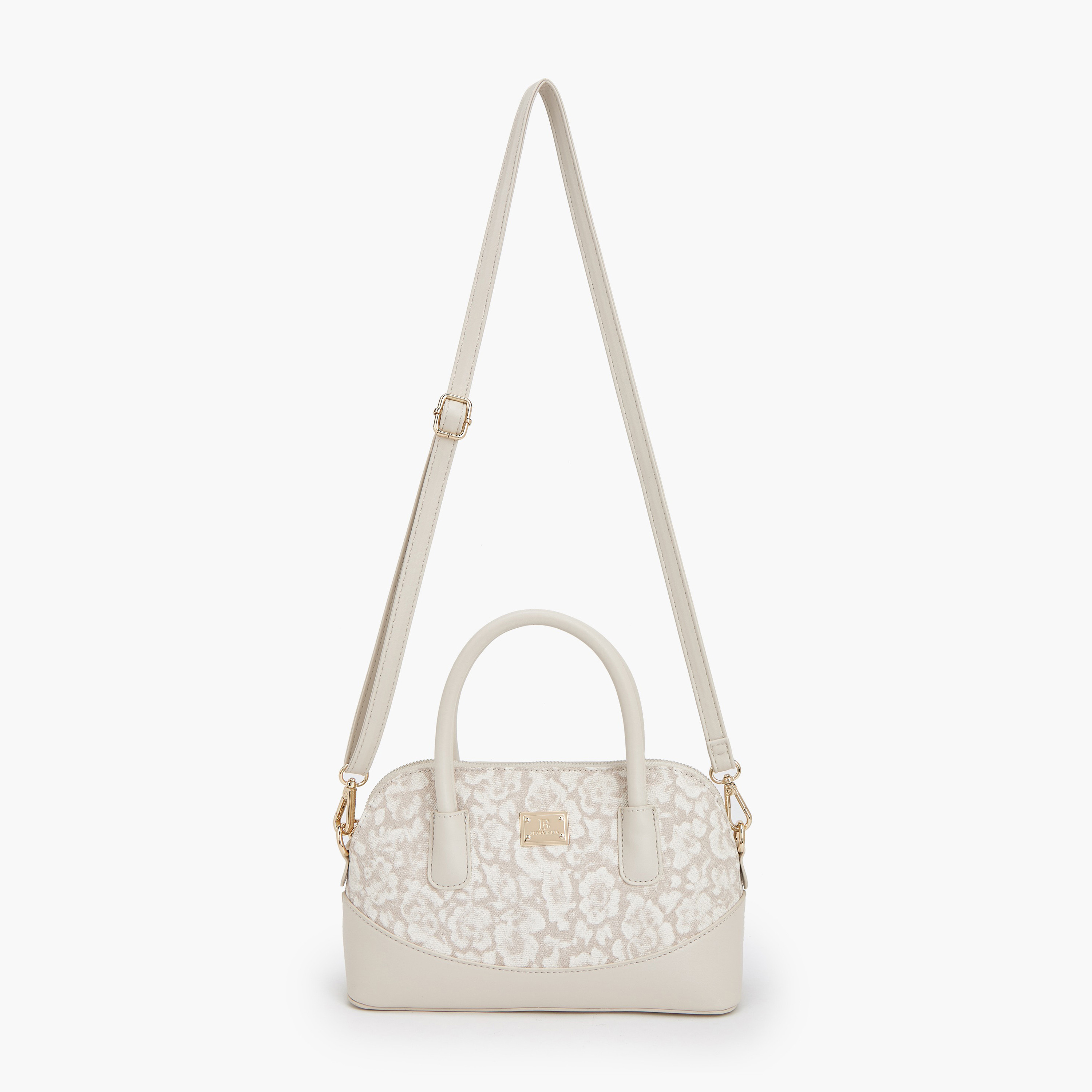 شنطة ساتشل بطبعات زهور وحزام قابل للفصل من فلورا بيلا-women-bagsandwallets-handbags-image-3
