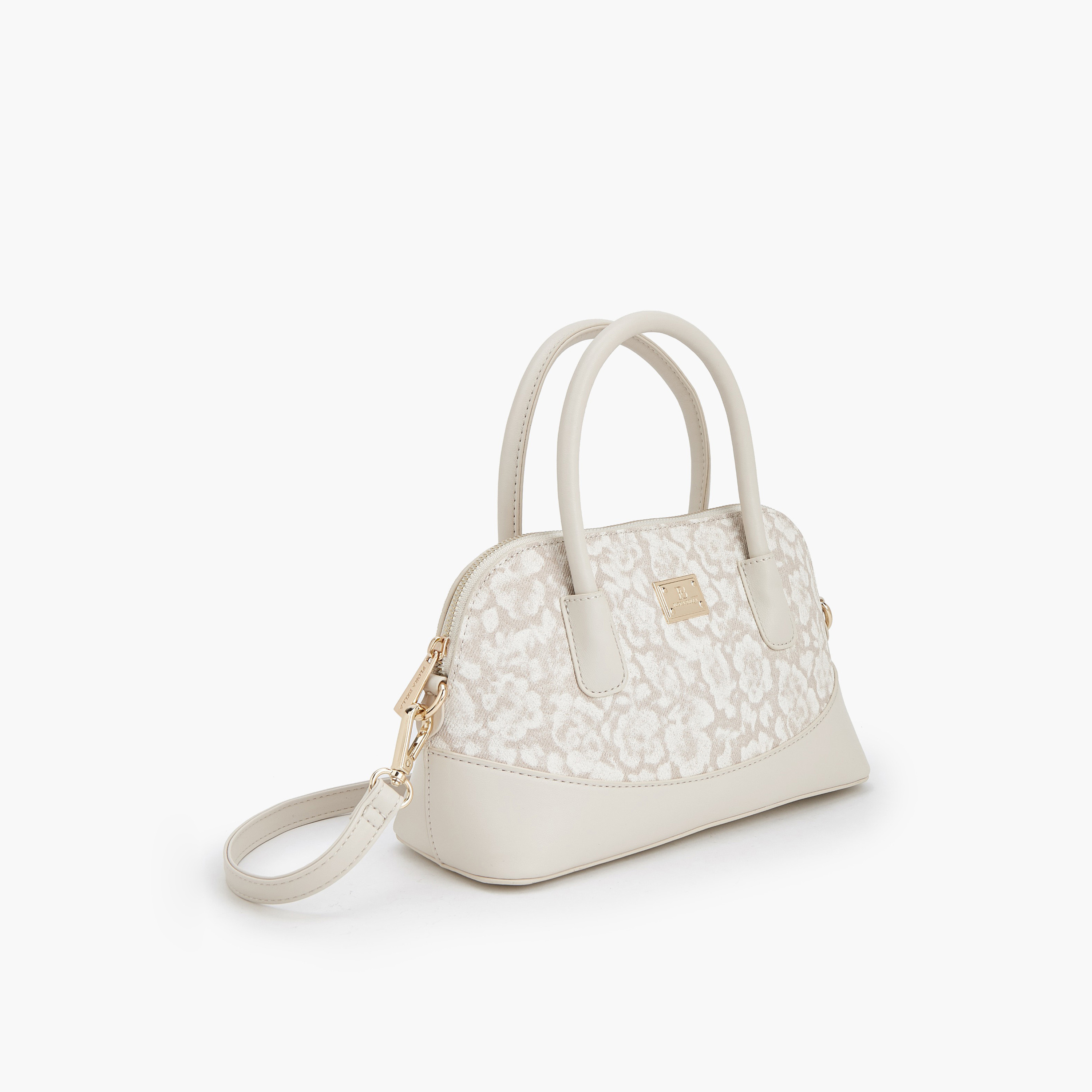 شنطة ساتشل بطبعات زهور وحزام قابل للفصل من فلورا بيلا-women-bagsandwallets-handbags-image-4