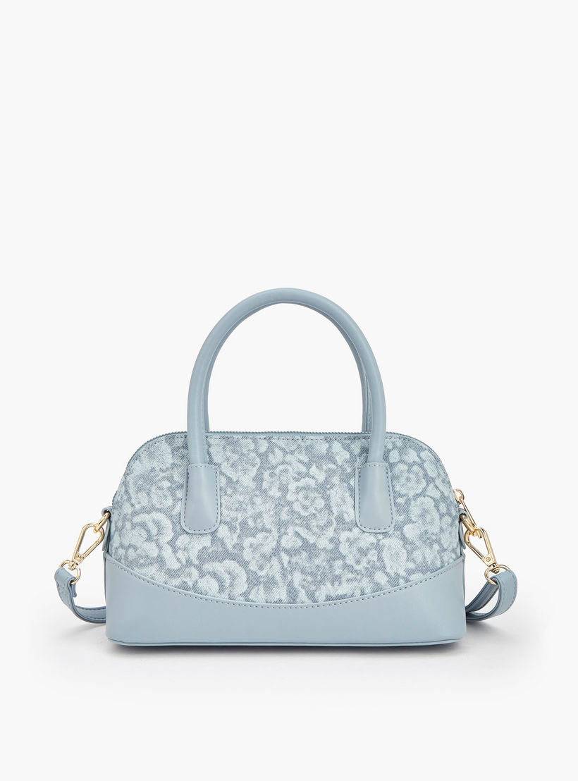 شنطة ساتشل بطبعات زهور وحزام قابل للفصل من فلورا بيلا-women-bagsandwallets-handbags-image-6