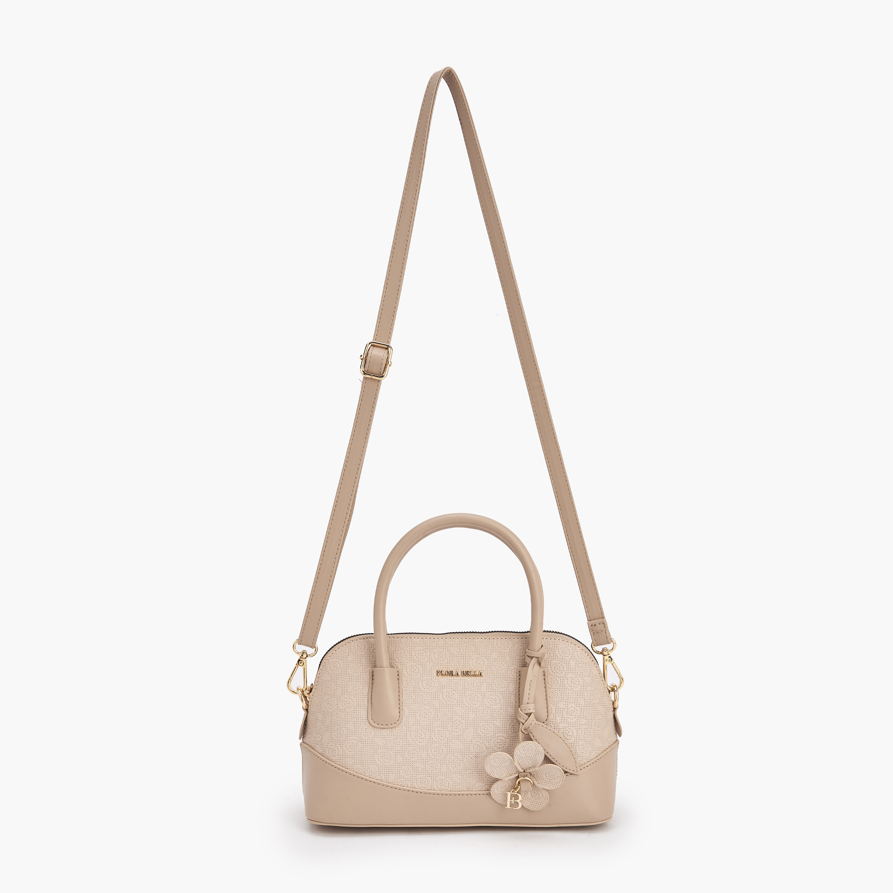Flora Bella Floral Textured Crossbody Bag with Charm Detail-women-bagsandwallets-handbags-image-2