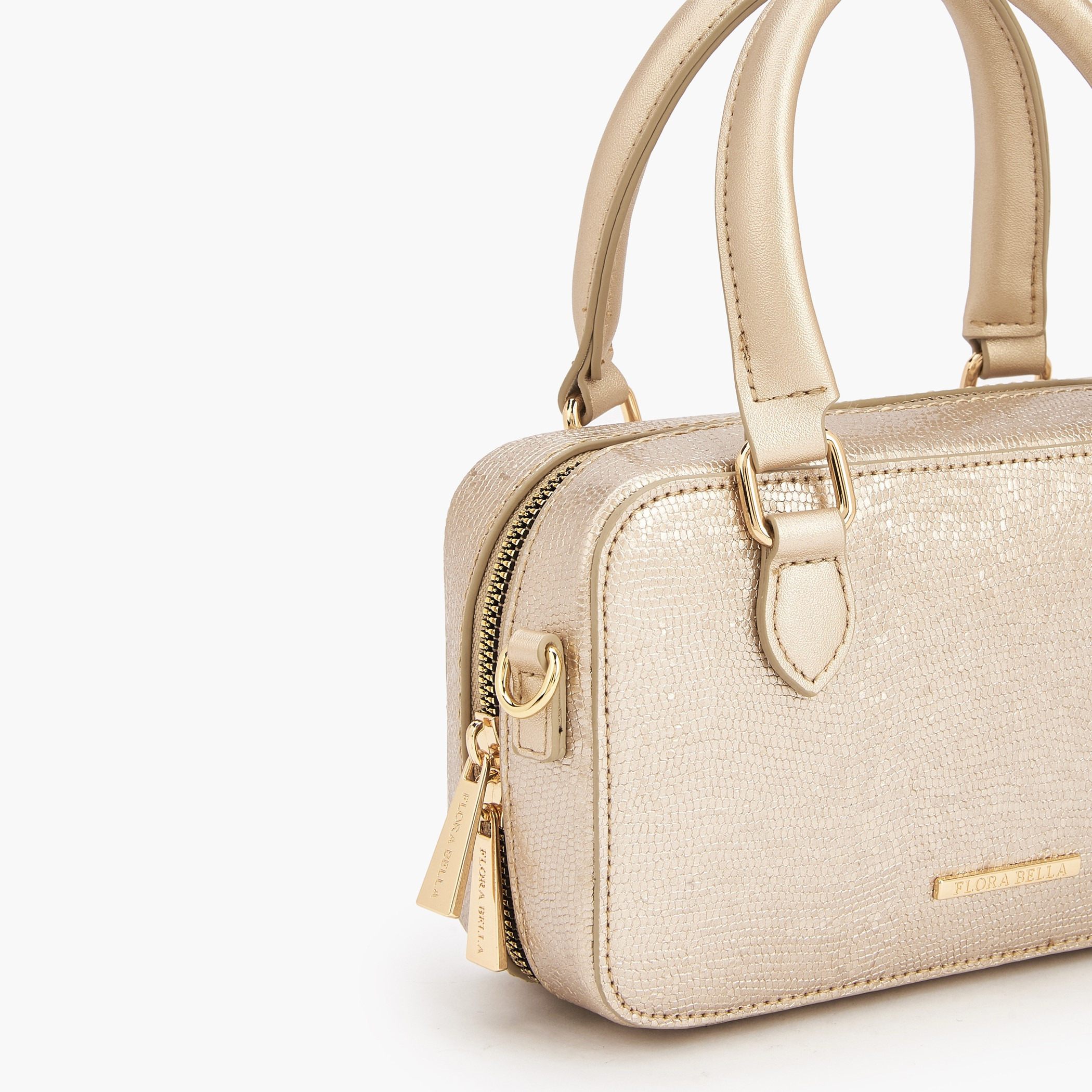 شنطة كروس بودي بارزة الملمس بحزام كتف قابل للفصل من فلورا بيلا-women-bagsandwallets-handbags-image-4