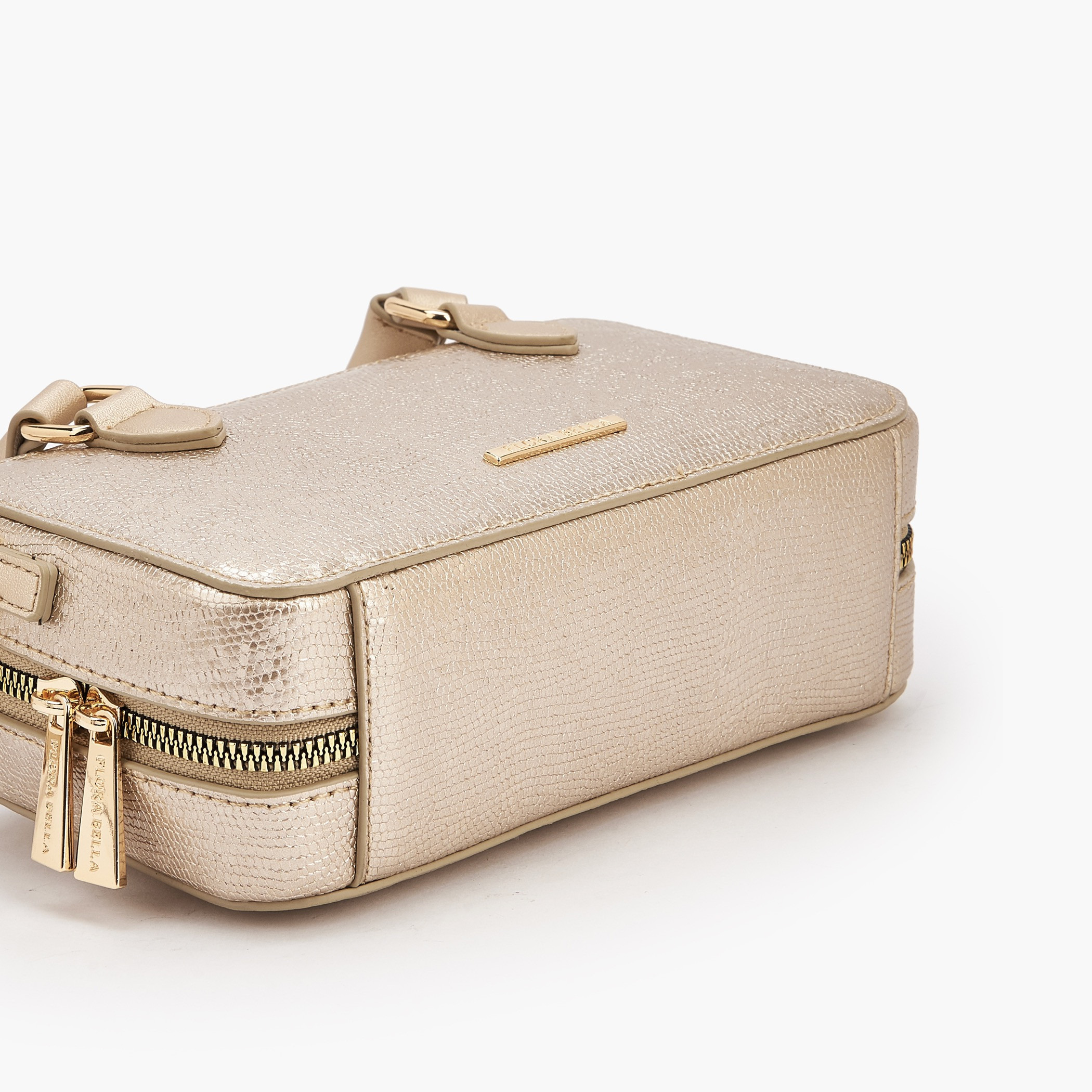شنطة كروس بودي بارزة الملمس بحزام كتف قابل للفصل من فلورا بيلا-women-bagsandwallets-handbags-image-7