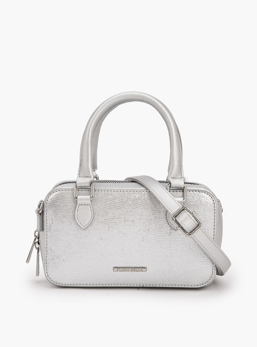 Flora Bella Textured Crossbody Bag with Detachable Shoulder Strap-women-bagsandwallets-handbags-image-1