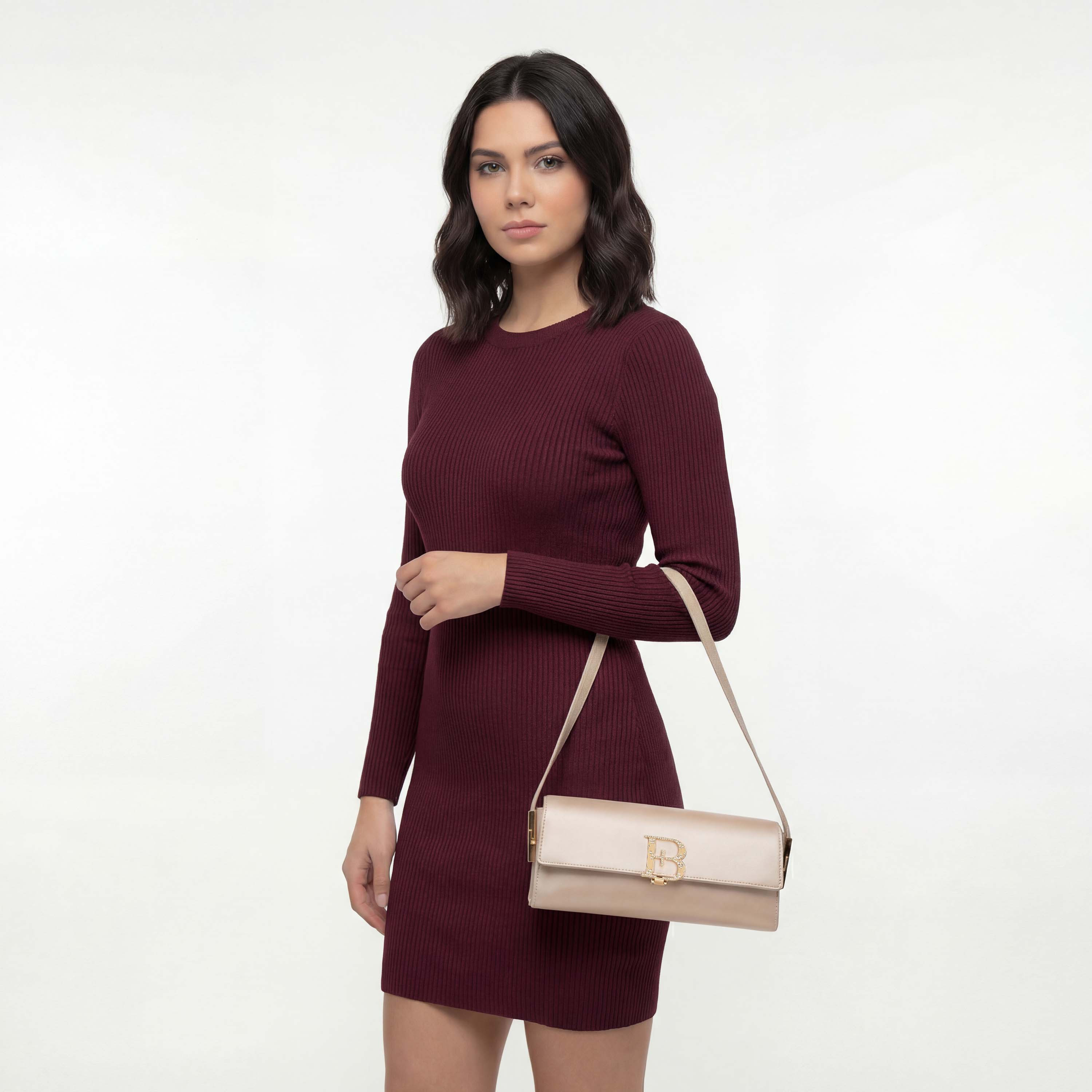Flora Bella Shoulder Bag with Magnetic Button Closure-women-bagsandwallets-handbags-image-2