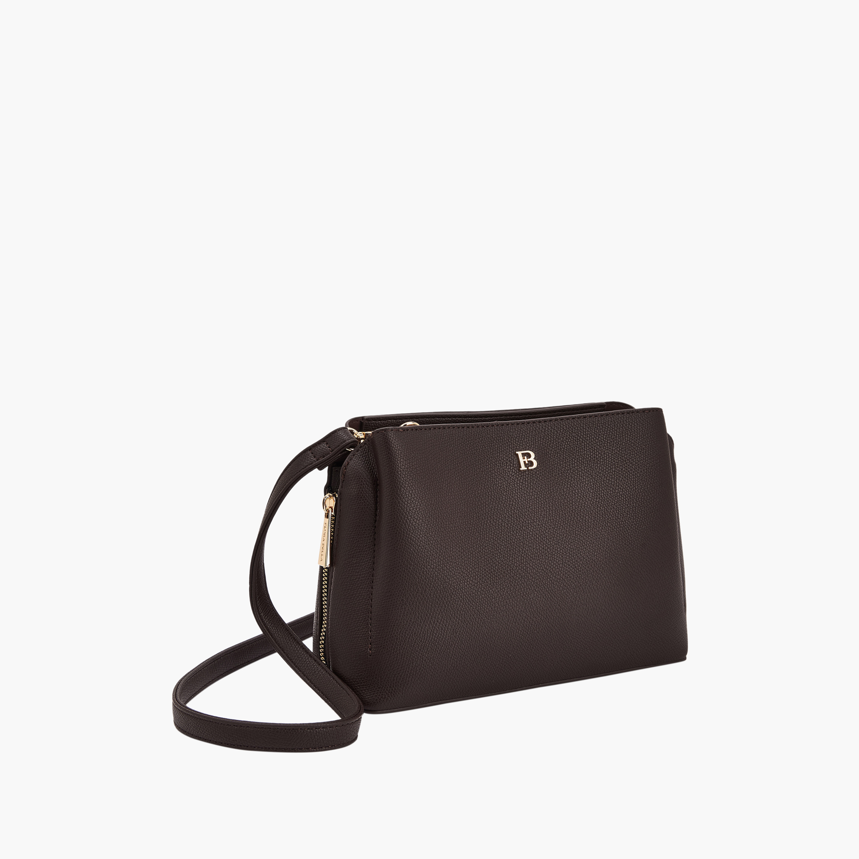 شنطة كروس بودي بزينة شعار مع حزام قابل للفصل من فلورا بيلا-women-bagsandwallets-handbags-image-5