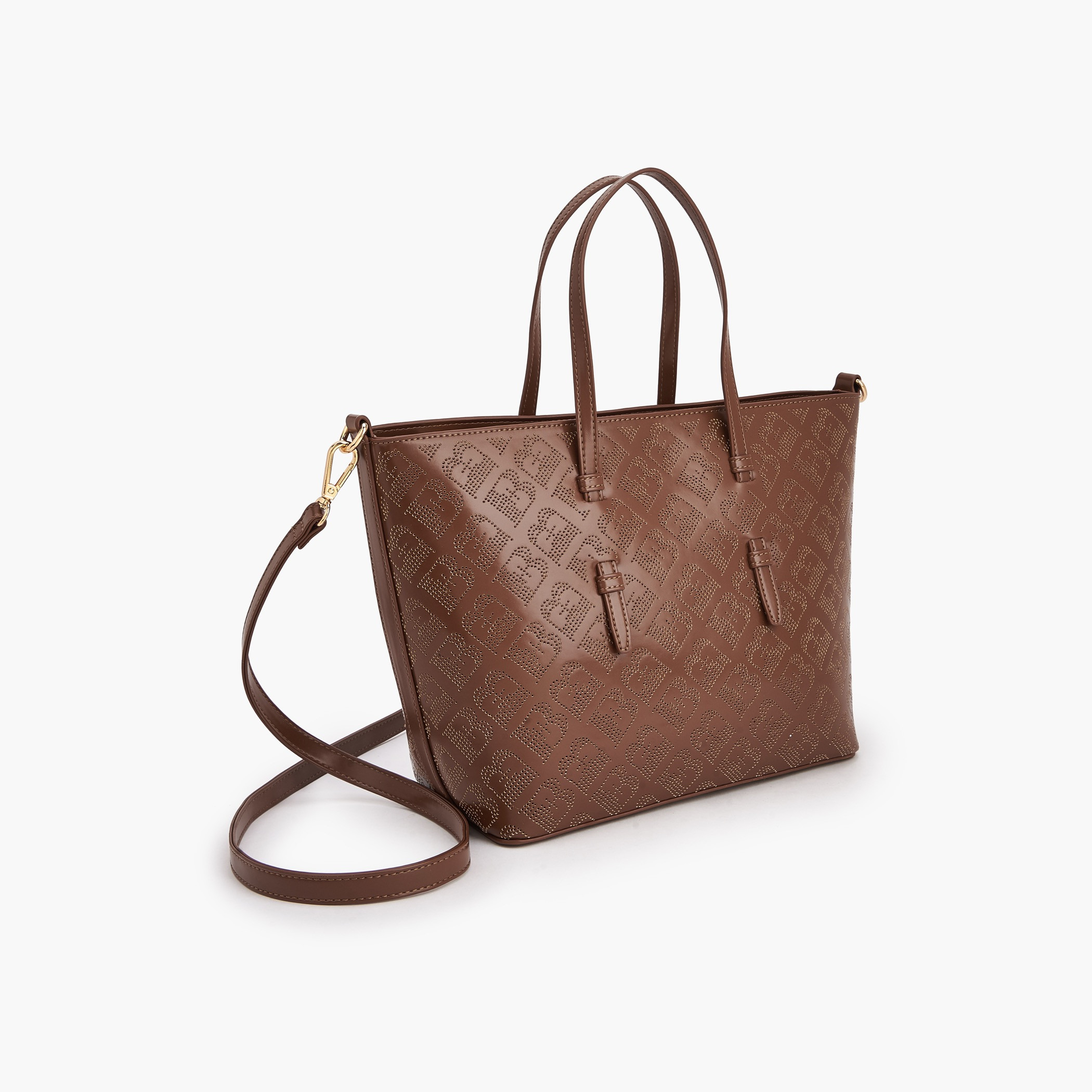 شنطة توتي مفرّغة بالليزر مع حزام كتف قابل للفصل للنساء من فلورا بيلا-women-bagsandwallets-handbags-image-4