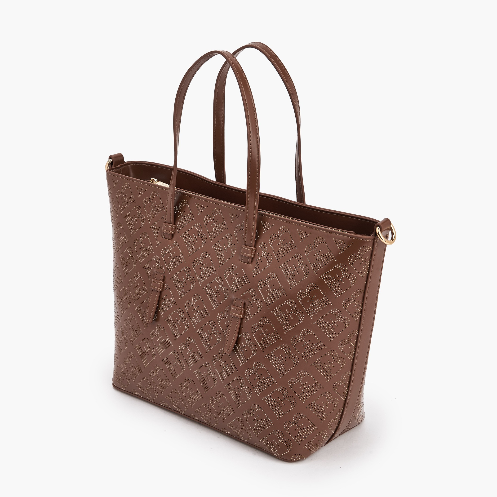 شنطة توتي مفرّغة بالليزر مع حزام كتف قابل للفصل للنساء من فلورا بيلا-women-bagsandwallets-handbags-image-5