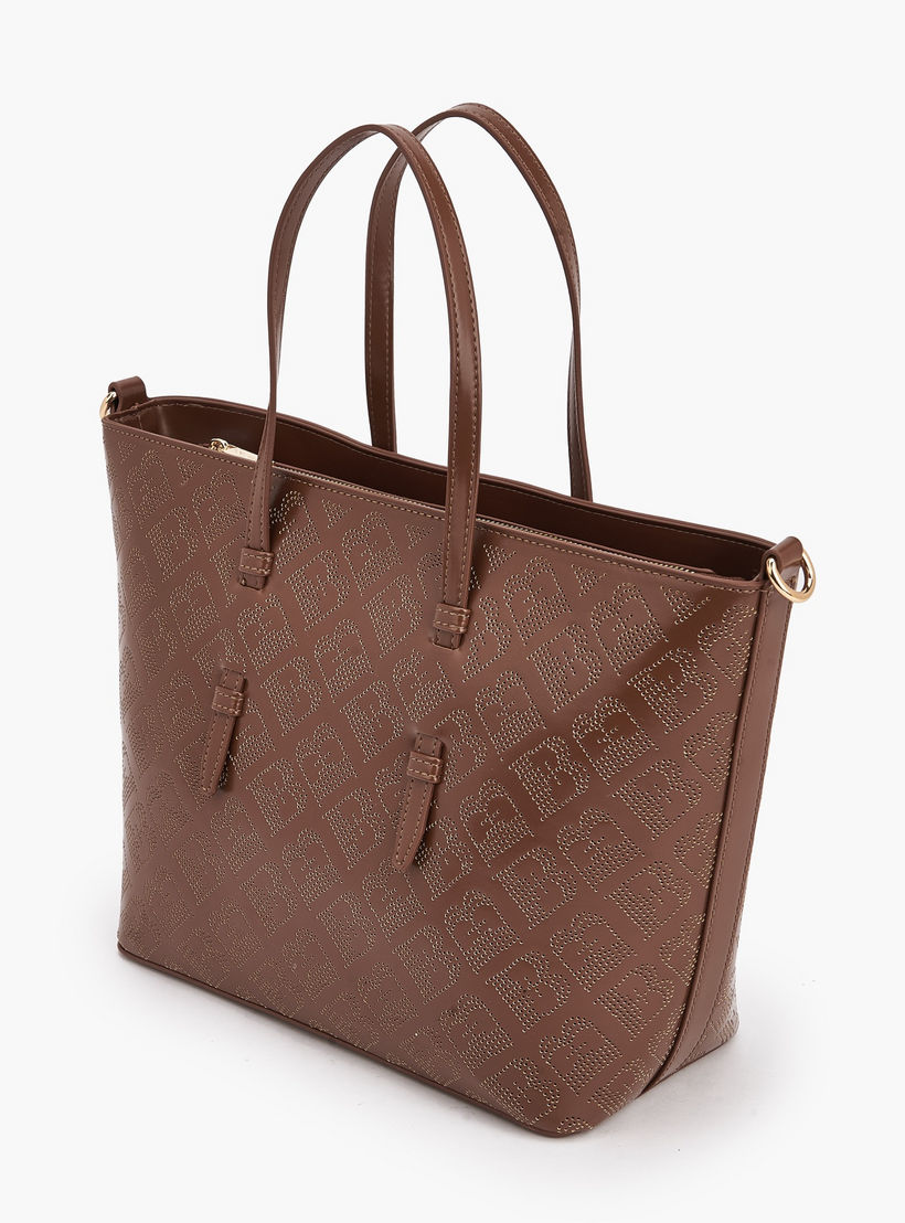 شنطة توتي مفرّغة بالليزر مع حزام كتف قابل للفصل للنساء من فلورا بيلا-women-bagsandwallets-handbags-image-5