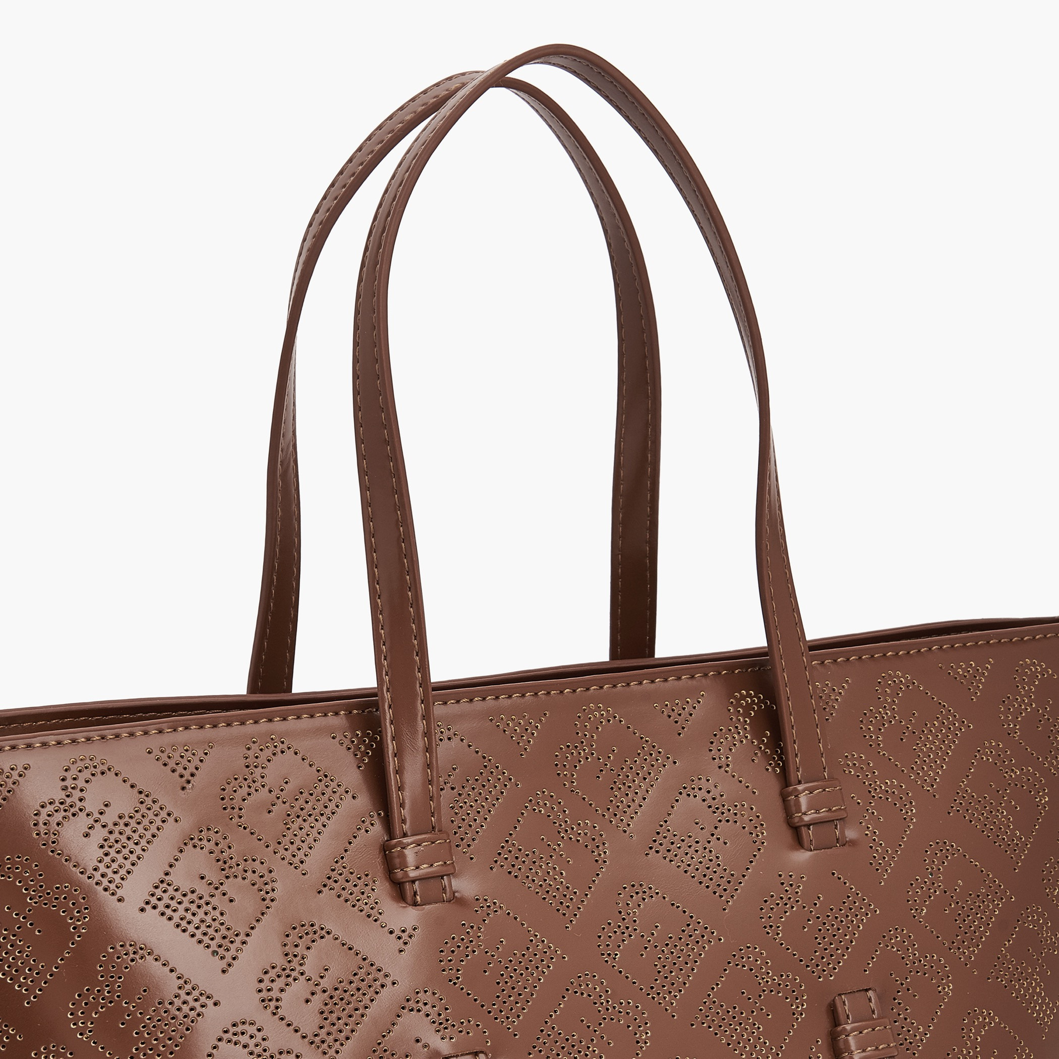 شنطة توتي مفرّغة بالليزر مع حزام كتف قابل للفصل للنساء من فلورا بيلا-women-bagsandwallets-handbags-image-6
