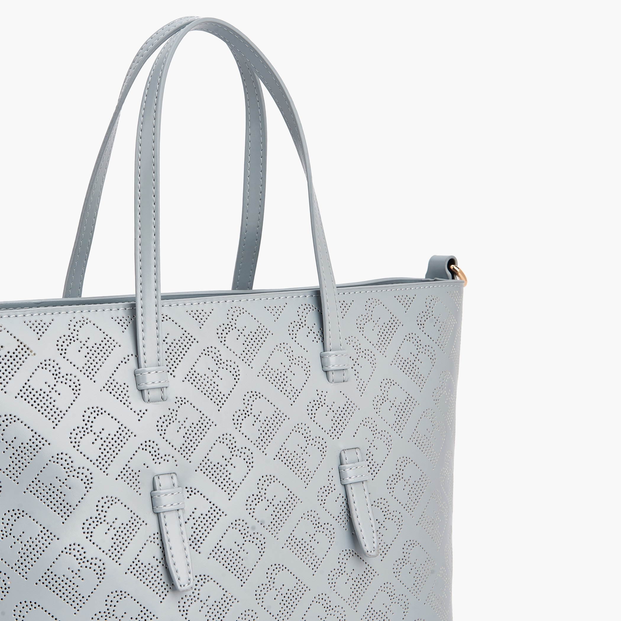 Flora Bella Laser Cut Design Tote Bag with Detachable Shoulder Strap-women-bagsandwallets-handbags-image-5