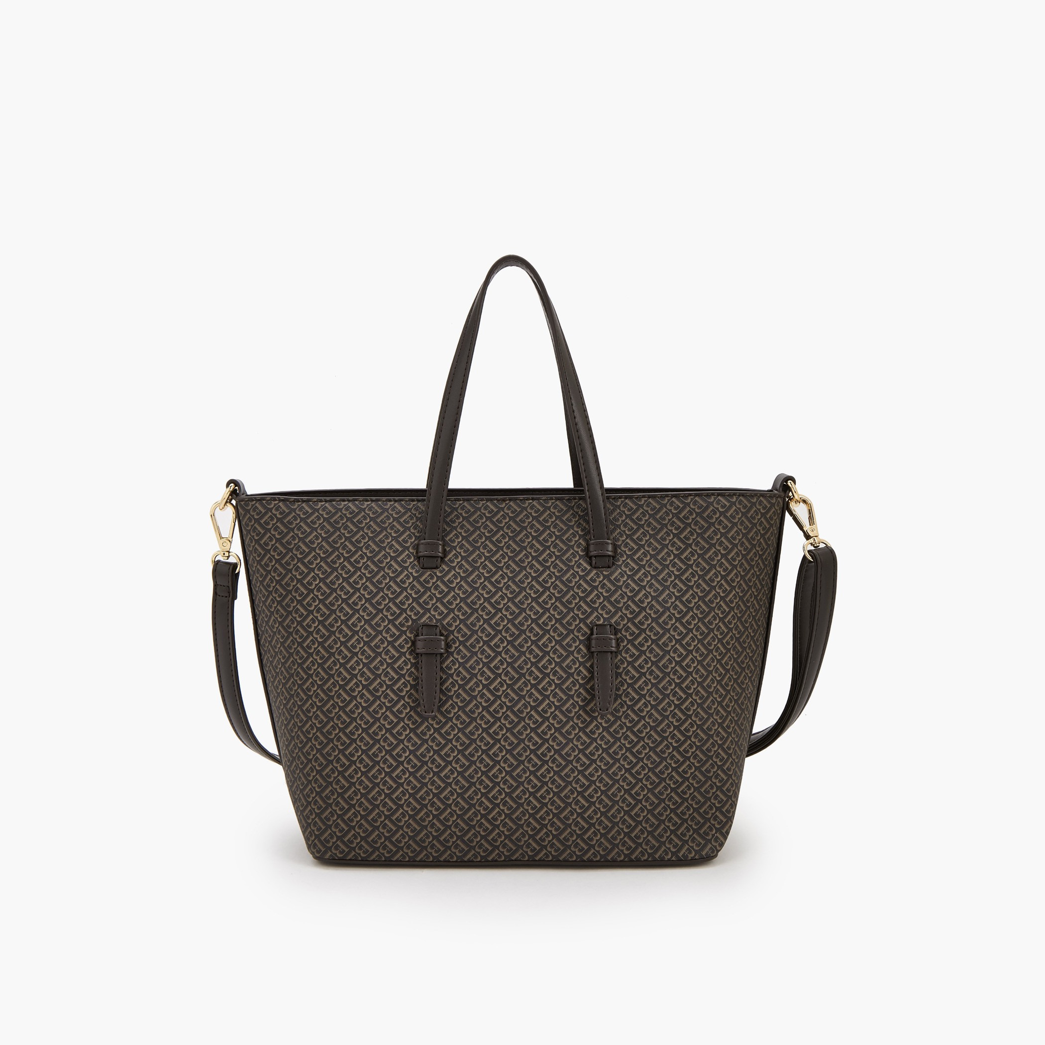 شنطة توت بطبعة مونوغرام وحزام قابل للفصل من فلورا بيلا-women-bagsandwallets-handbags-image-5