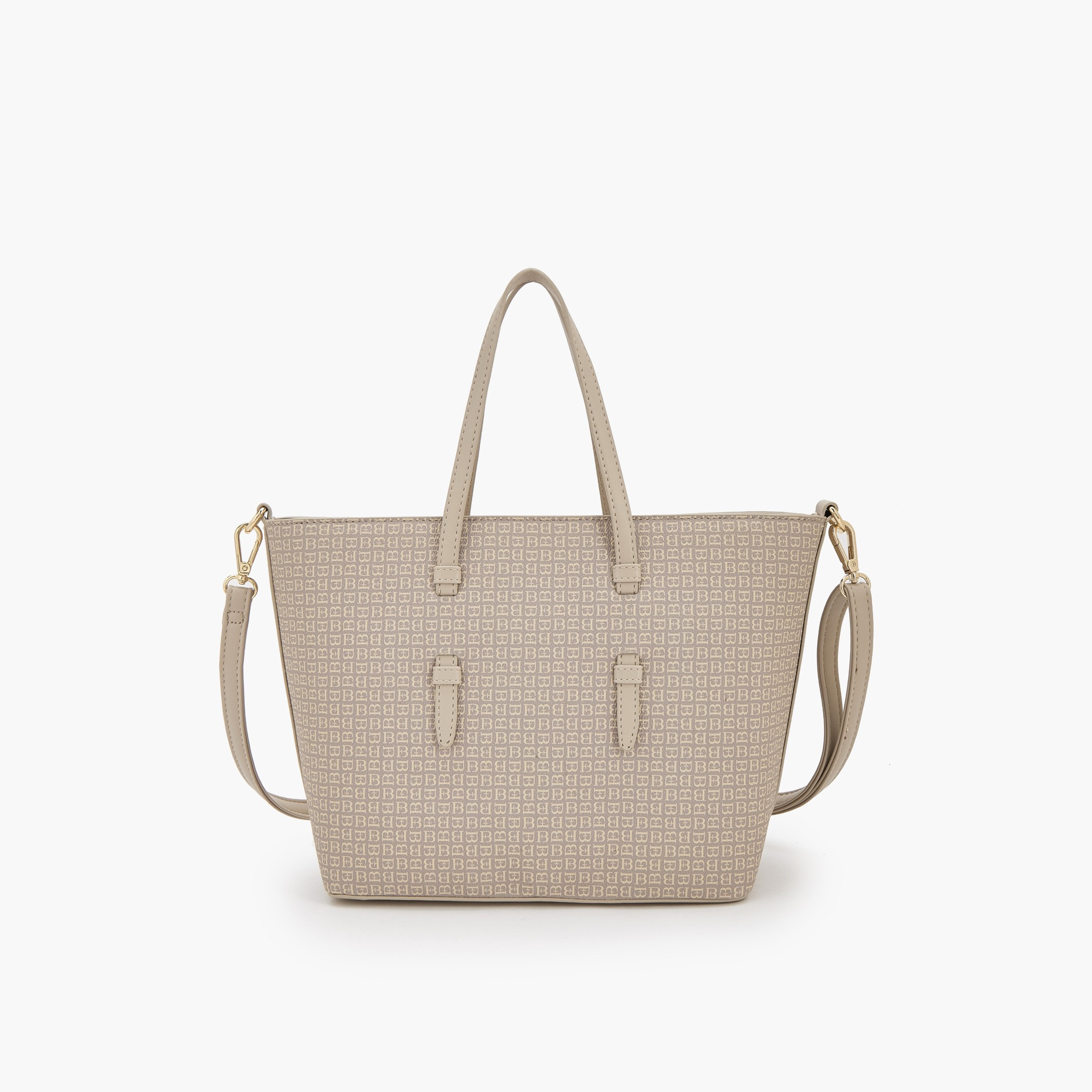 شنطة توت بطبعة مونوغرام وحزام قابل للفصل من فلورا بيلا-women-bagsandwallets-handbags-image-5